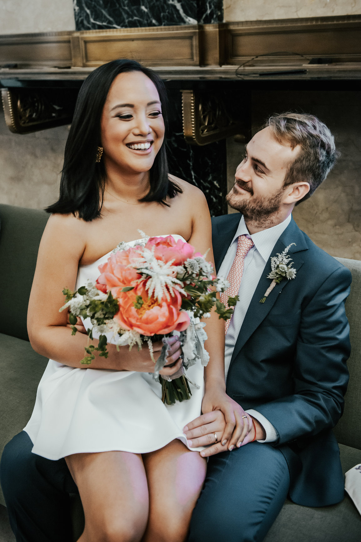 Gabby and Mihai at their elopement, photograph 2 of 15