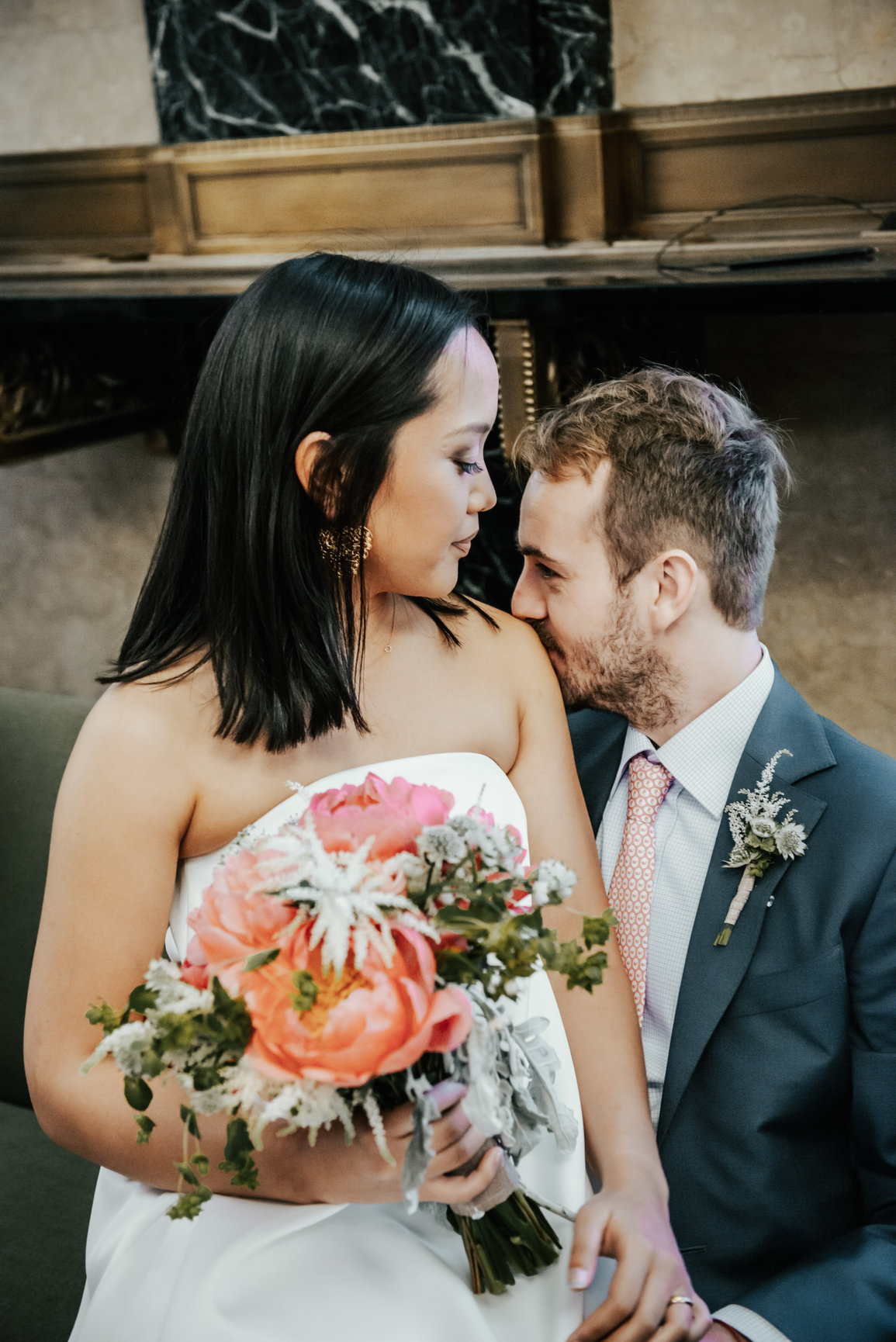 Gabby and Mihai at their elopement, photograph 3 of 15