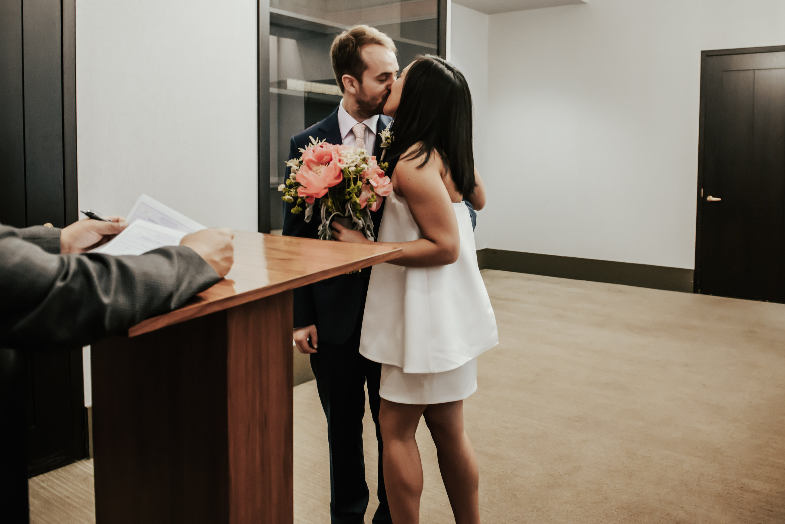 Gabby and Mihai at their elopement, photograph 10 of 15