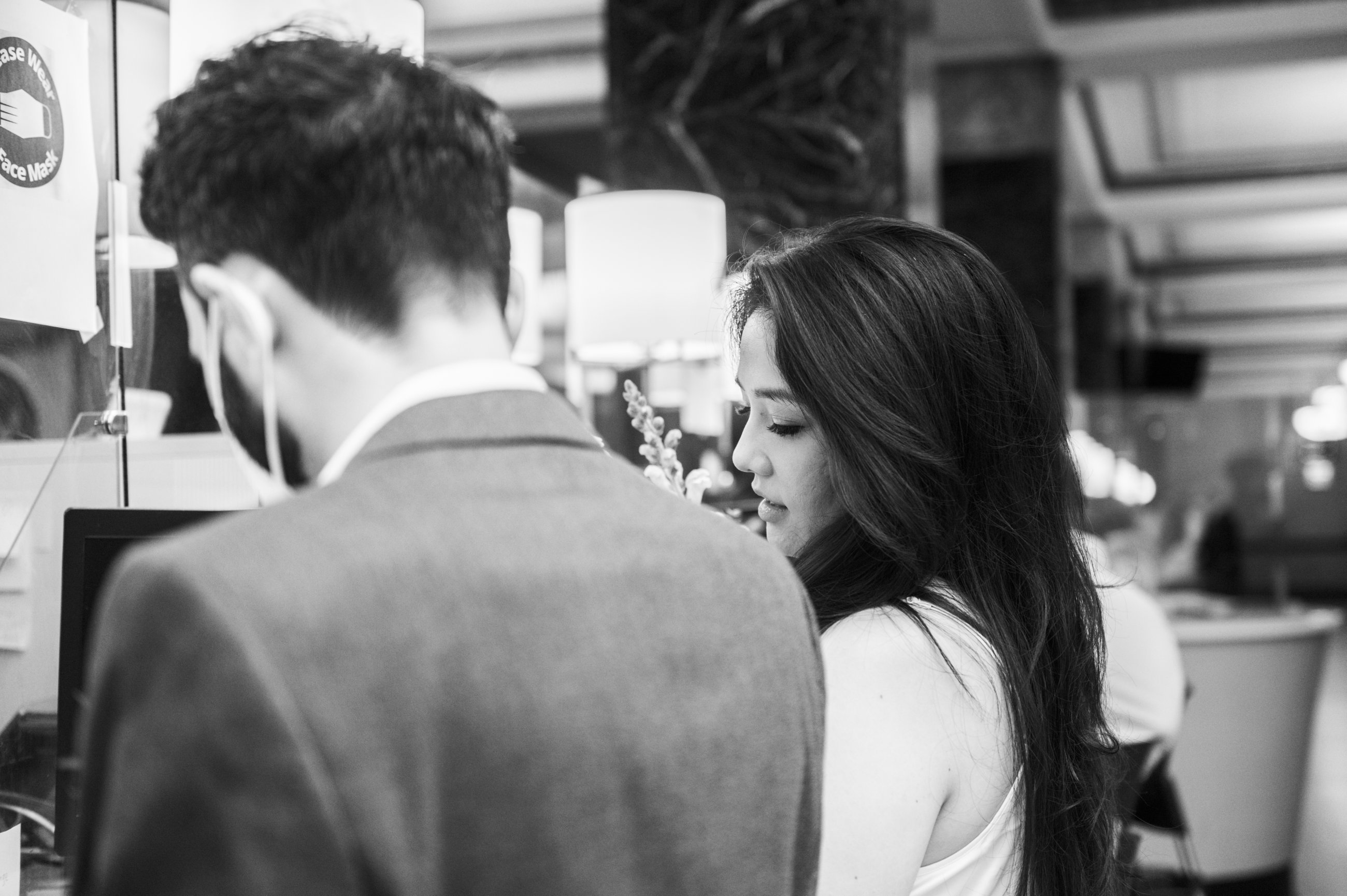 Kristen and Jarett at their elopement, photograph 2 of 15