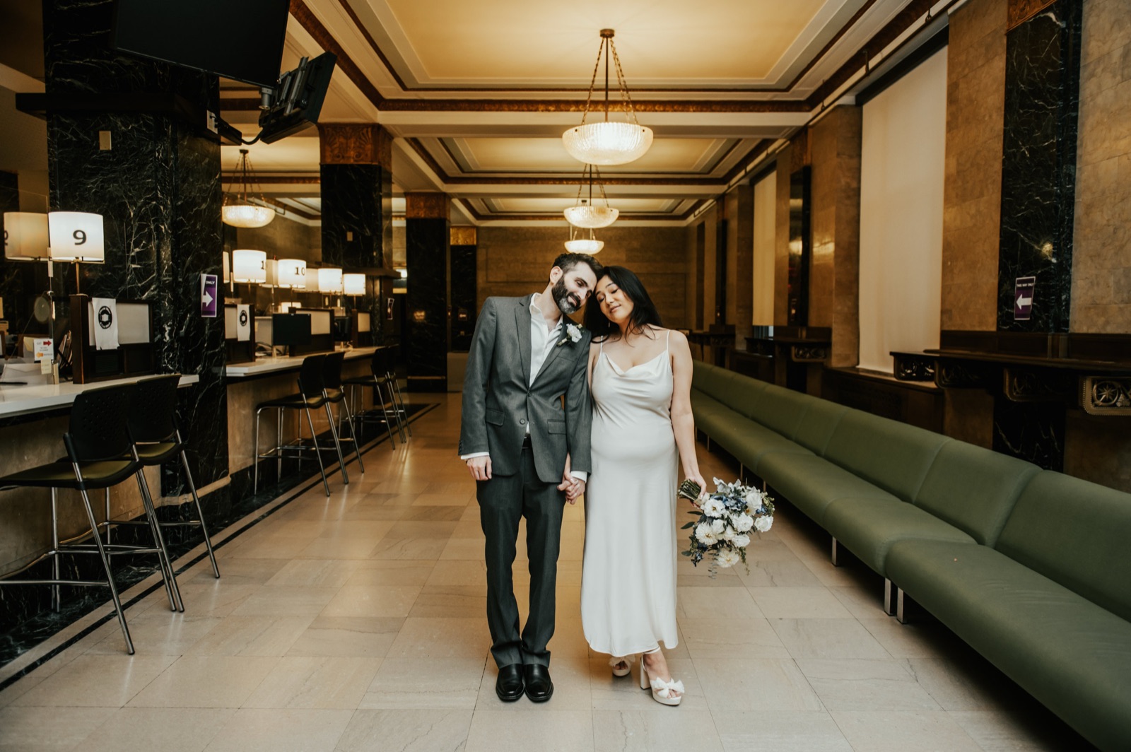 Kristen and Jarett at their elopement, photograph 4 of 15