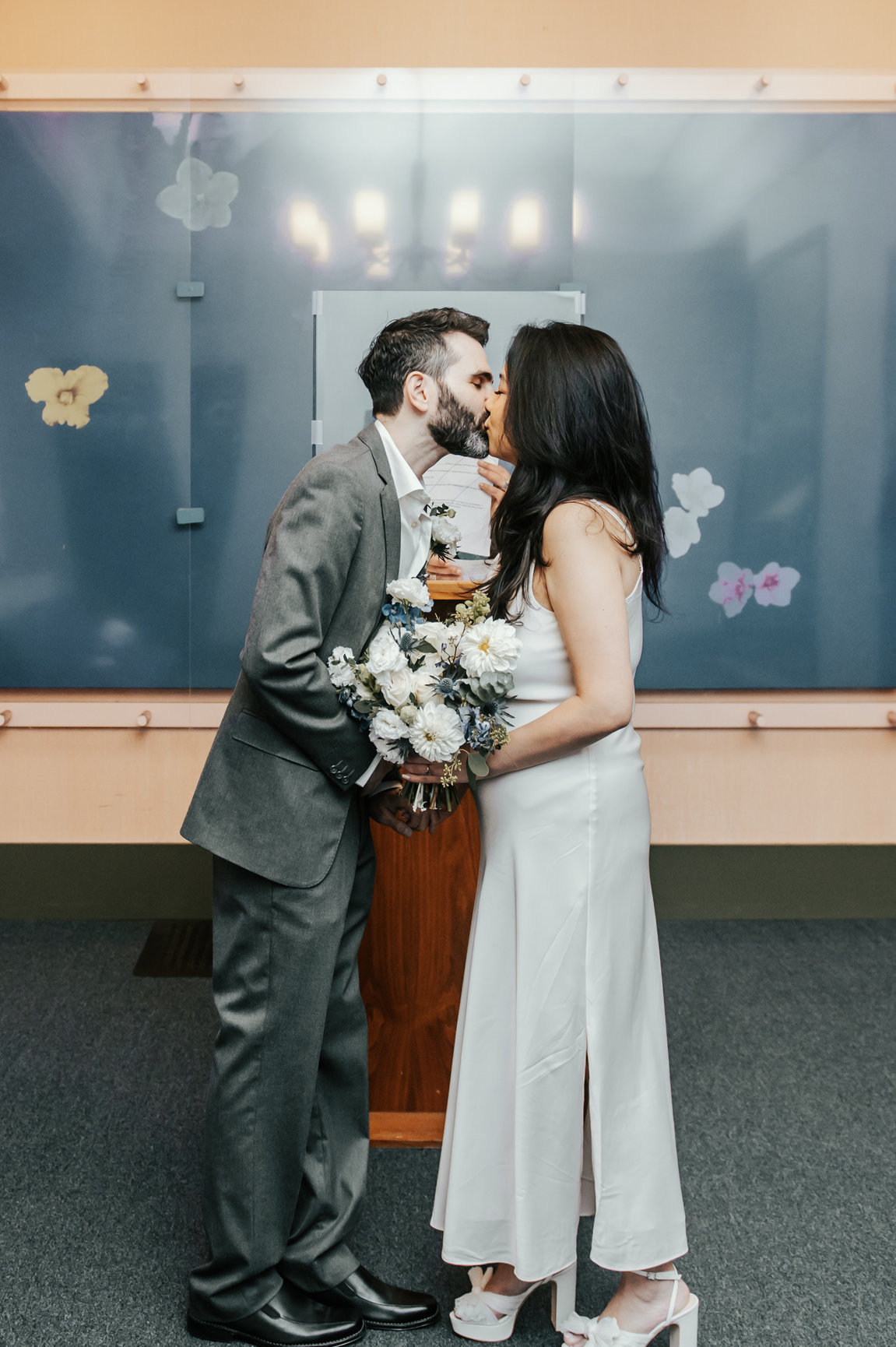 Kristen and Jarett at their elopement, photograph 7 of 15