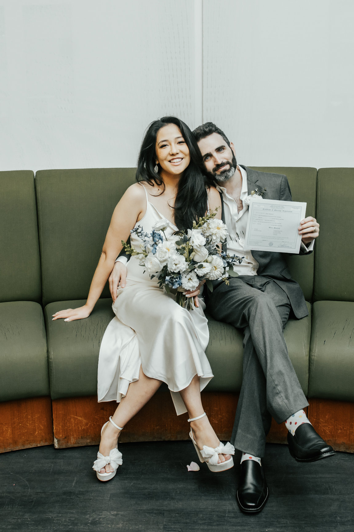 Kristen and Jarett at their elopement, photograph 8 of 15