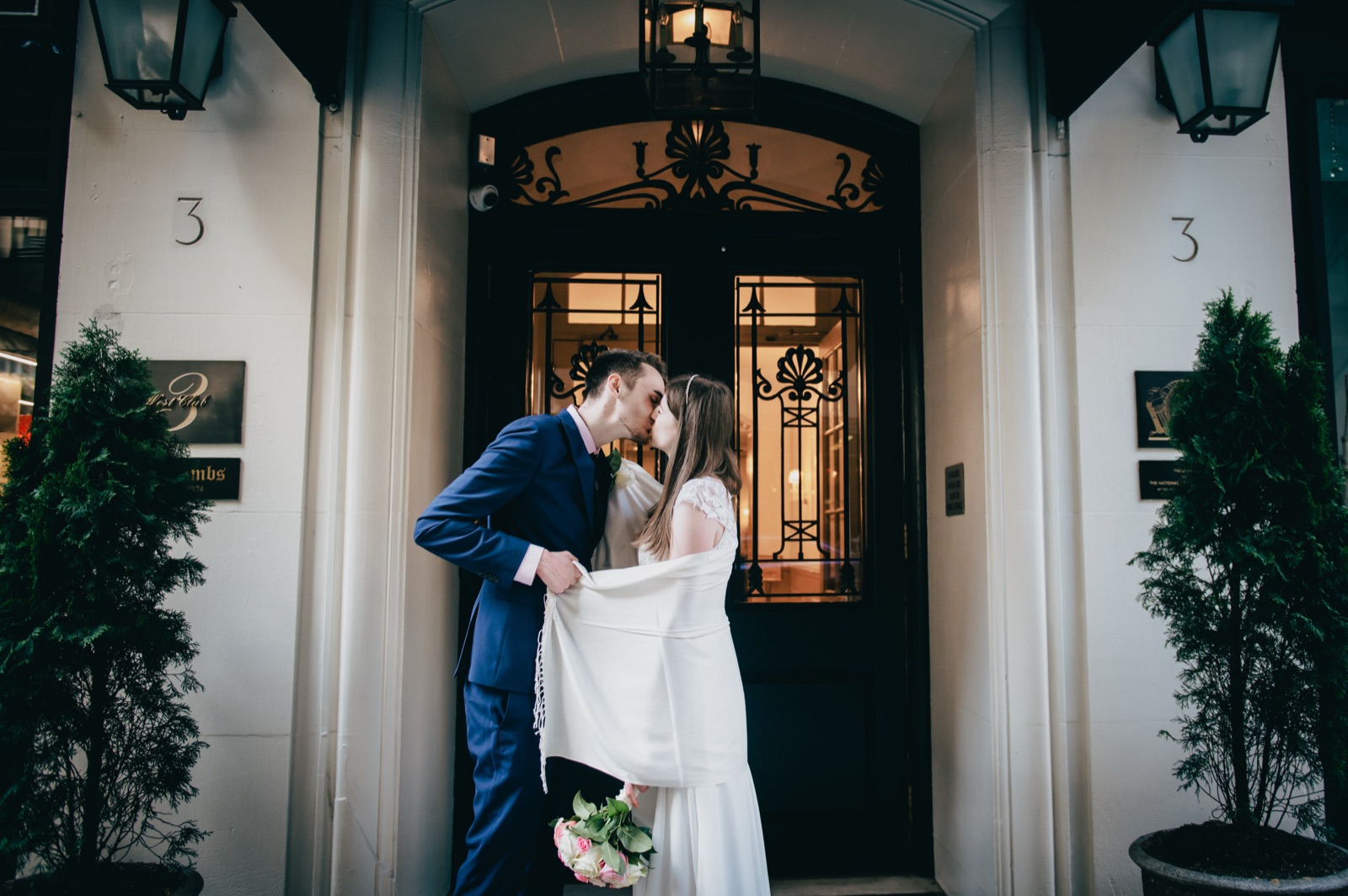 Laura and Peter at their elopement