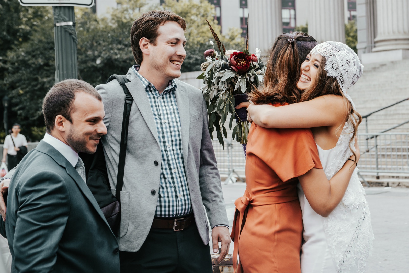 Pati and Gabriel at their elopement, photograph 2 of 15