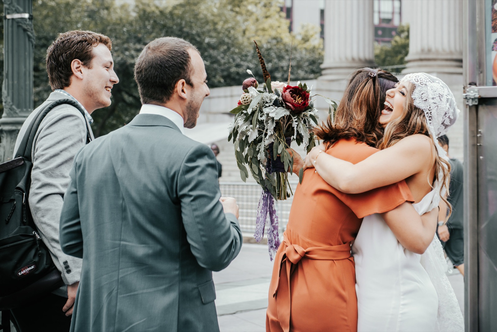 Pati and Gabriel at their elopement, photograph 4 of 15