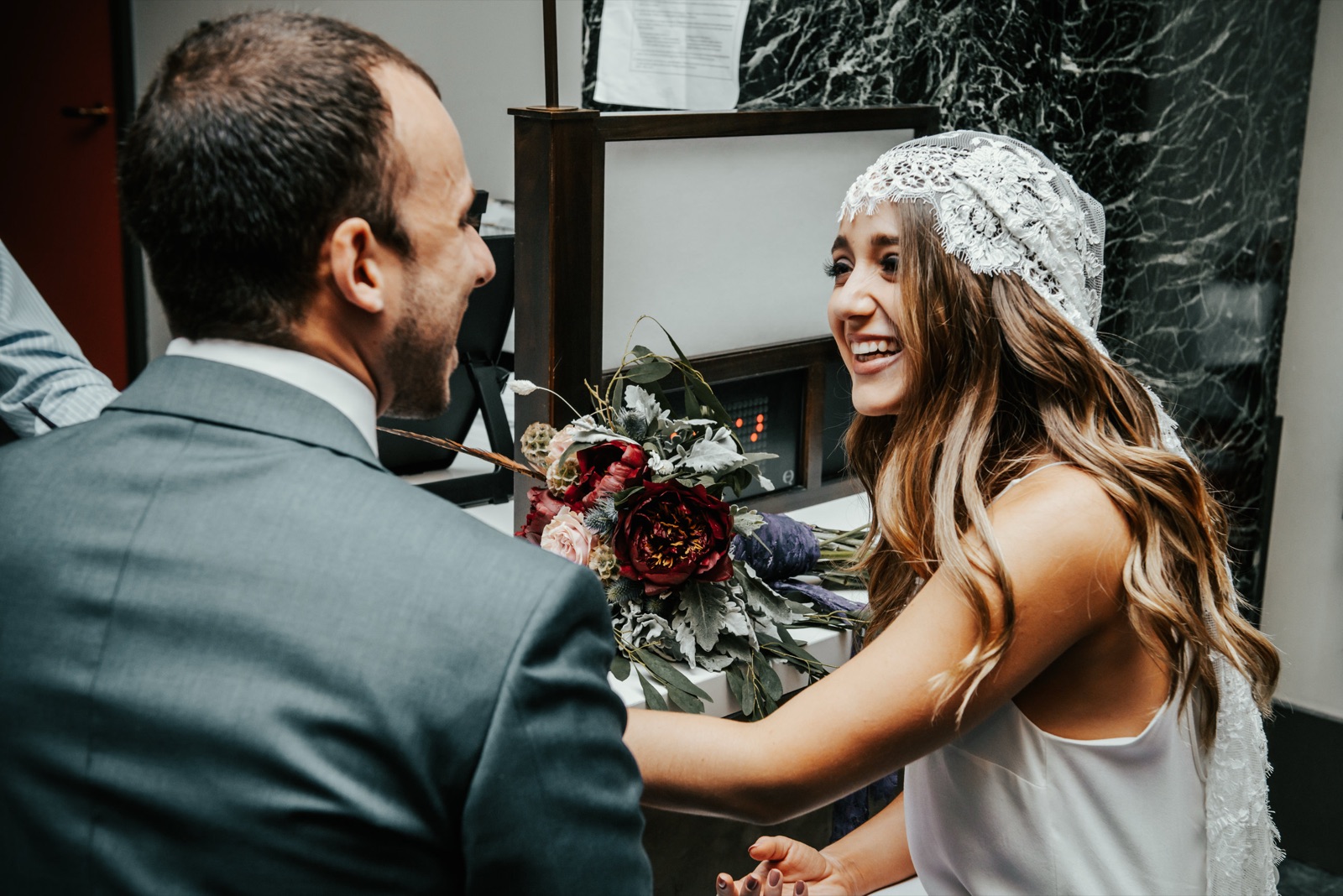 Pati and Gabriel at their elopement, photograph 7 of 15