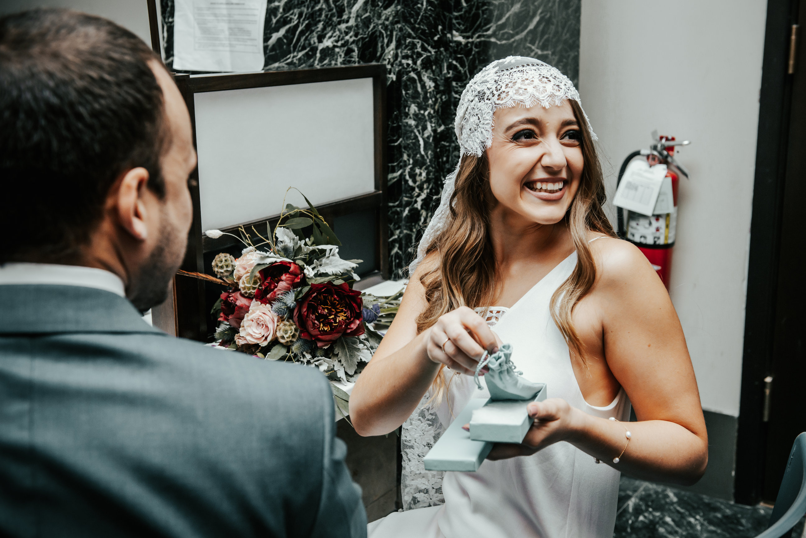 Pati and Gabriel at their elopement, photograph 8 of 15