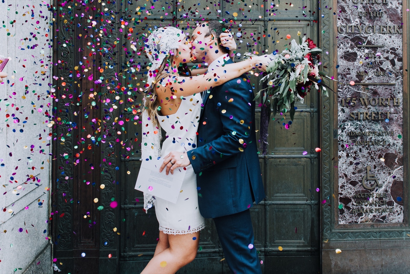 Pati and Gabriel at their elopement