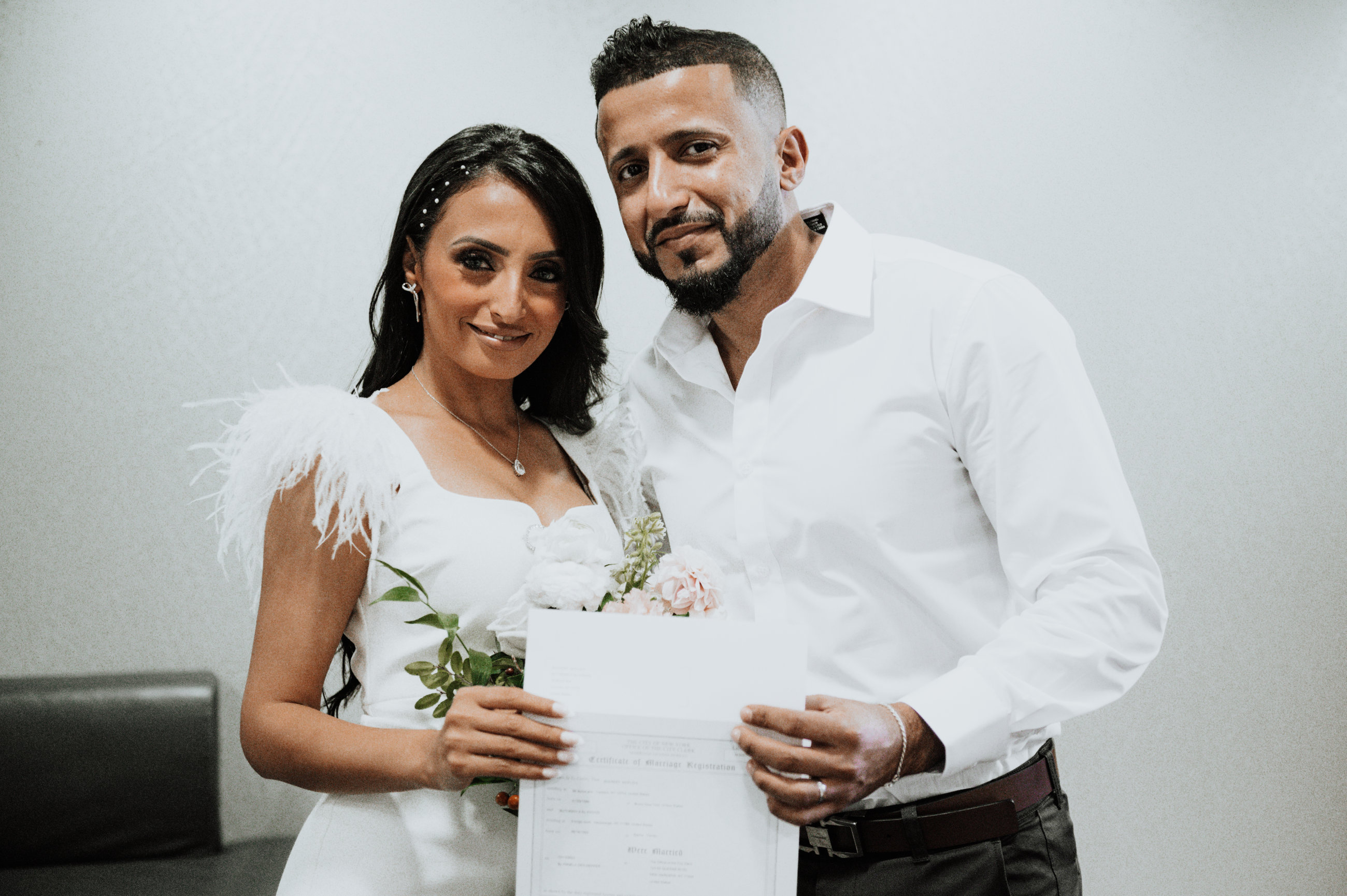 Tina and Sharif at their elopement, photograph 3 of 15