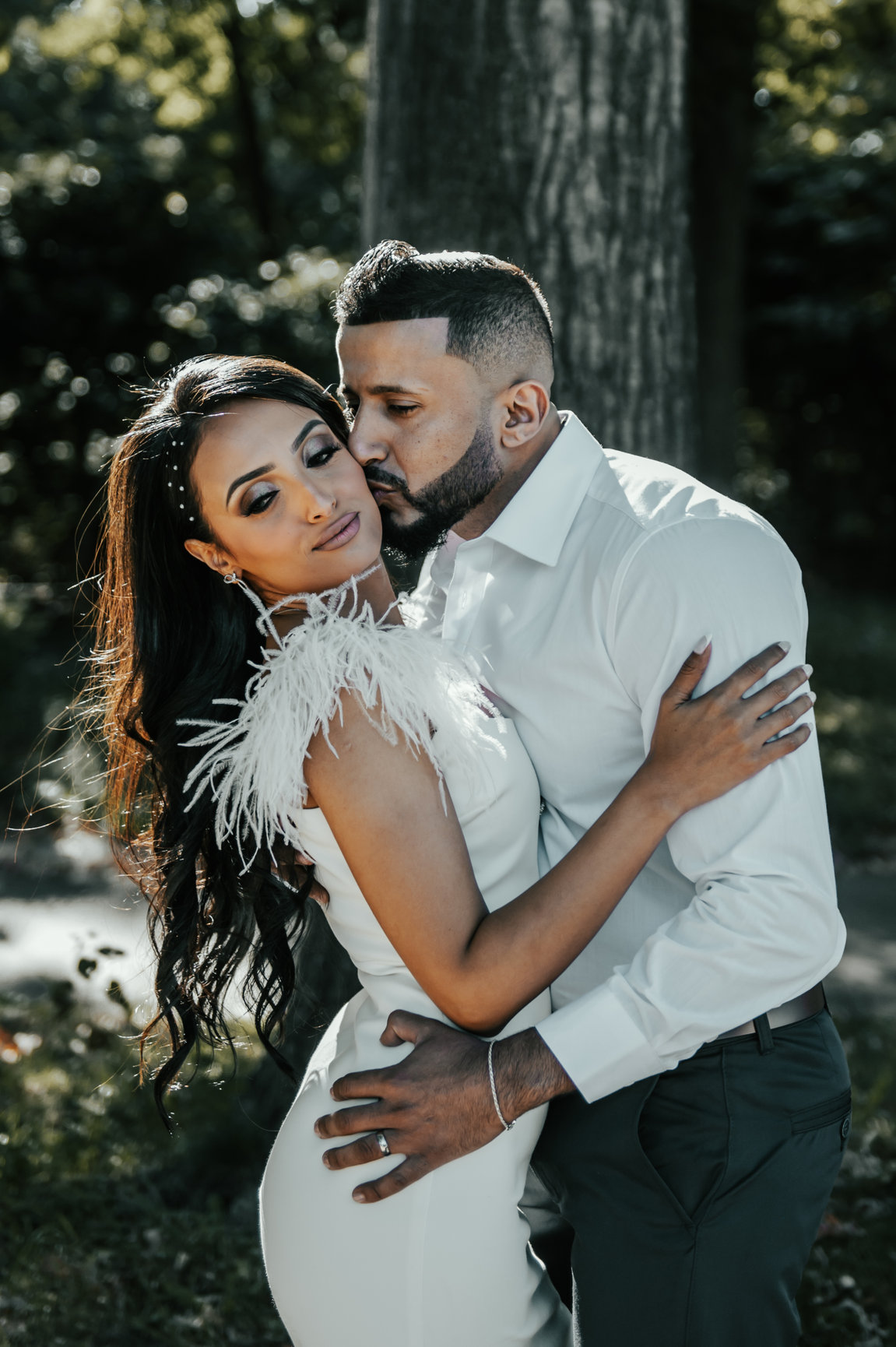 Tina and Sharif at their elopement, photograph 5 of 15