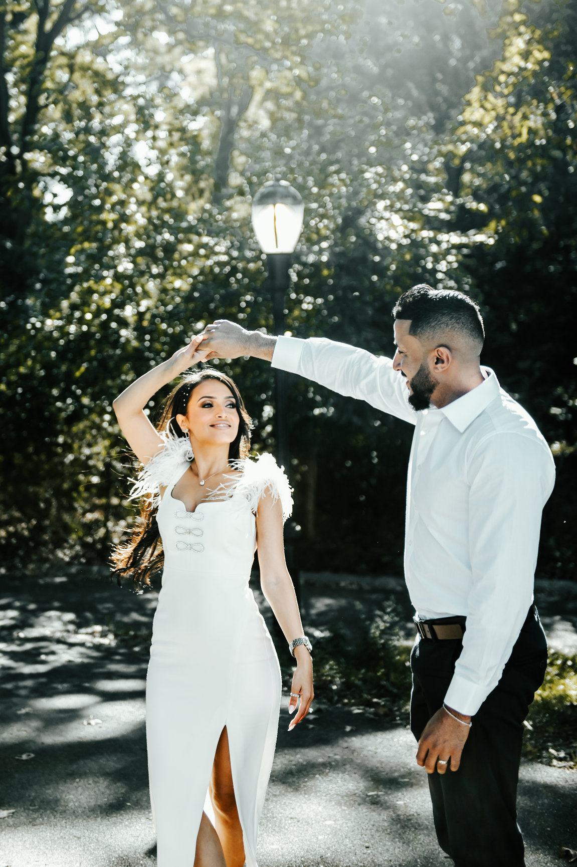 Tina and Sharif at their elopement, photograph 6 of 15