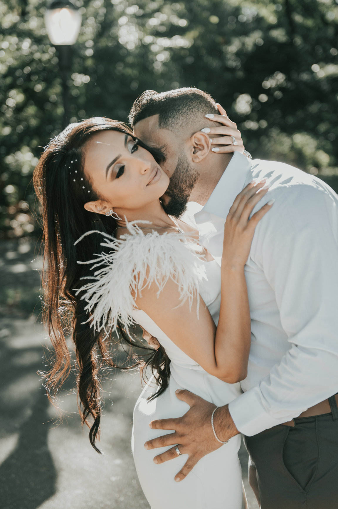 Tina and Sharif at their elopement, photograph 10 of 15