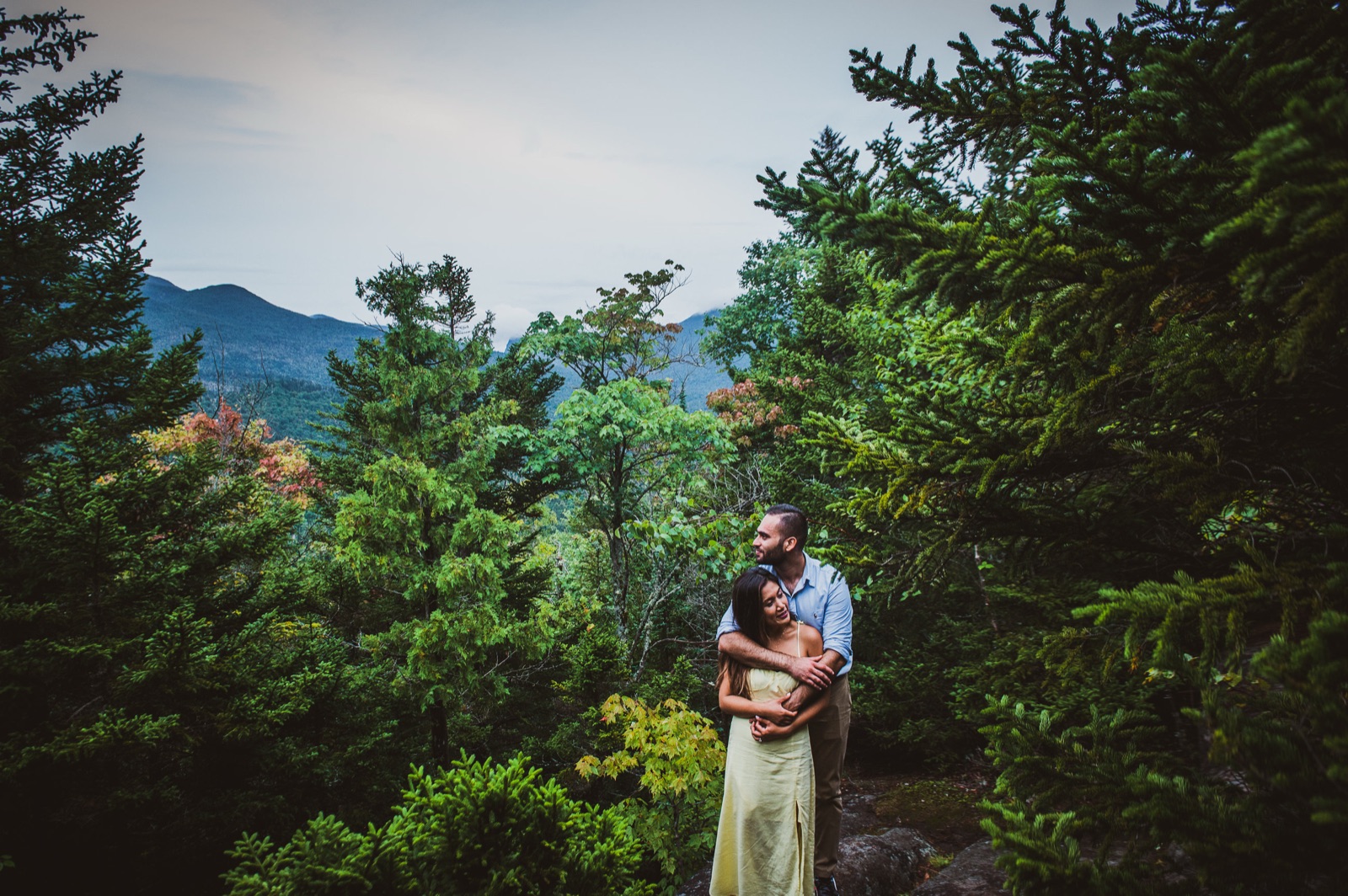 April and Ravin during their engagement session, photograph 14 of 15
