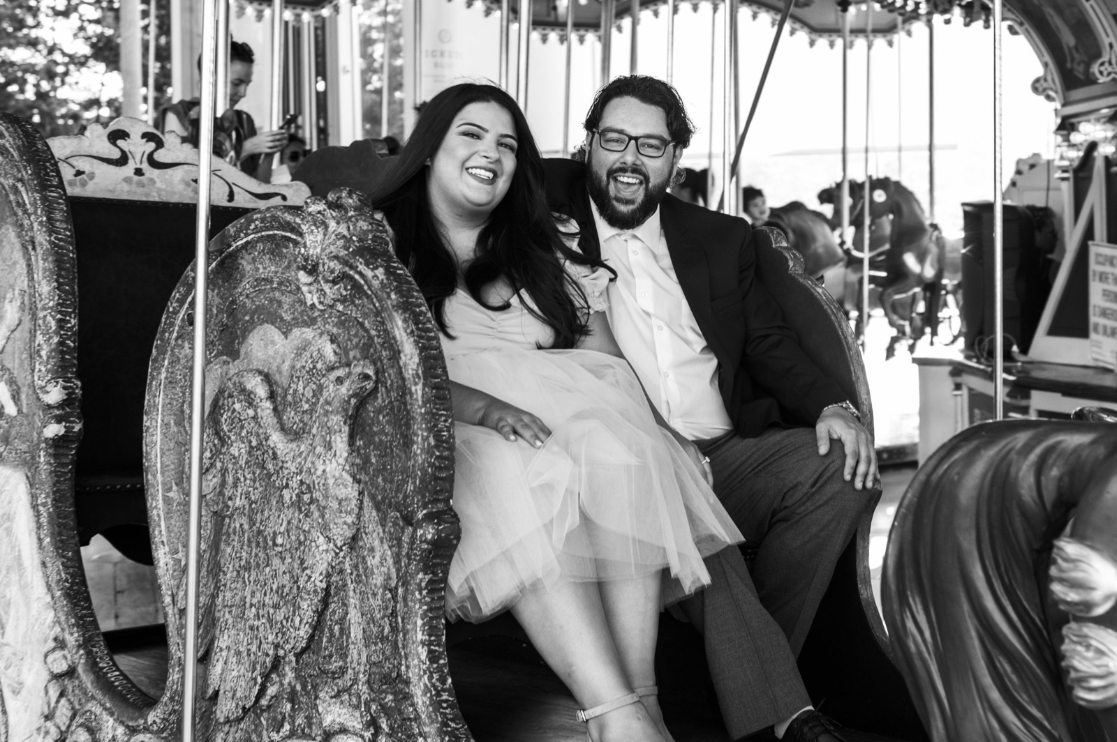 Cindy and Matt during their engagement session, photograph 3 of 15