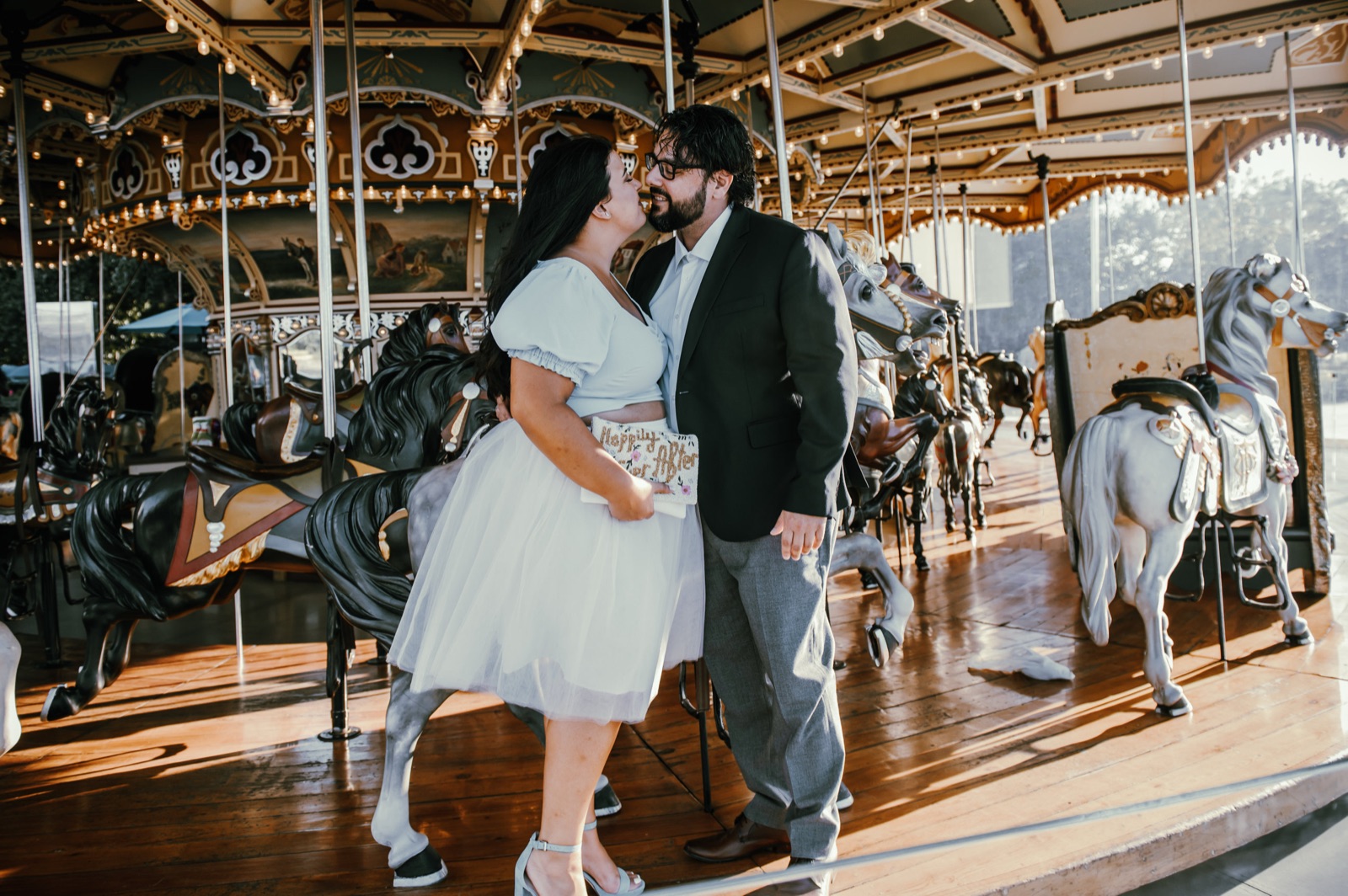 Cindy and Matt during their engagement session, photograph 4 of 15