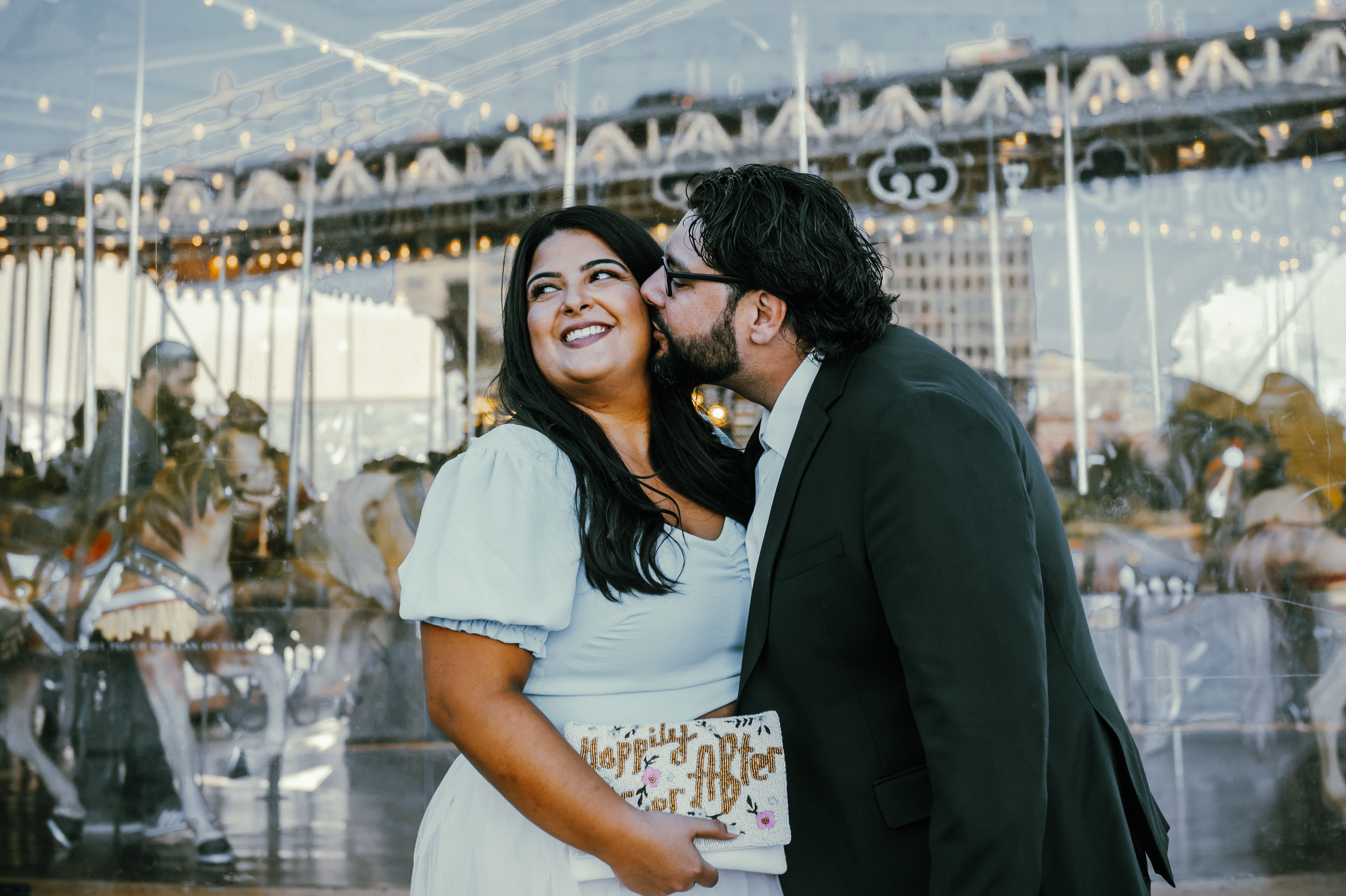 Cindy and Matt during their engagement session, photograph 6 of 15