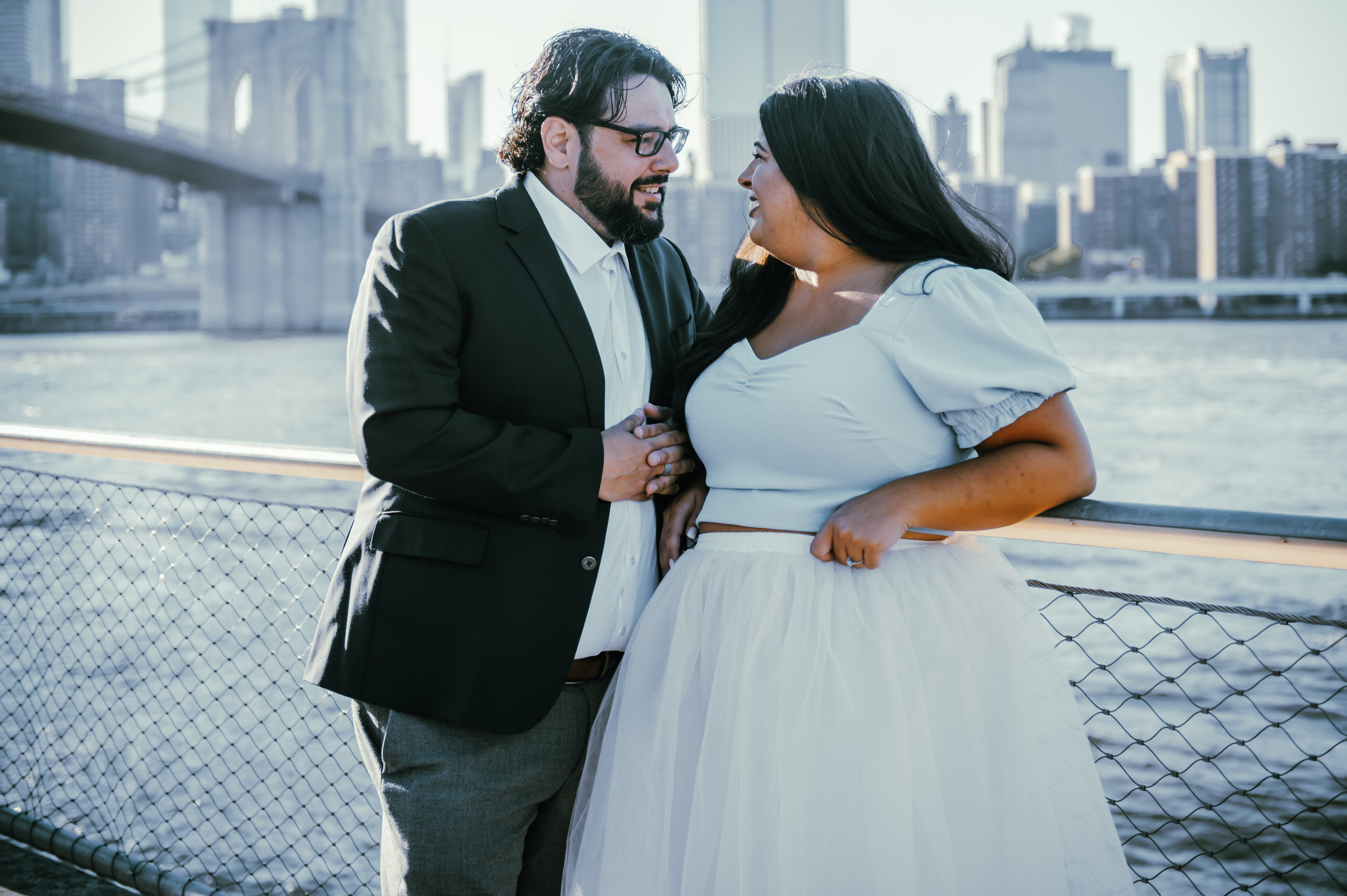 Cindy and Matt during their engagement session, photograph 7 of 15