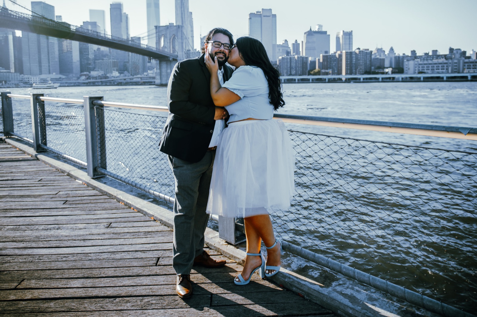 Cindy and Matt during their engagement session, photograph 8 of 15