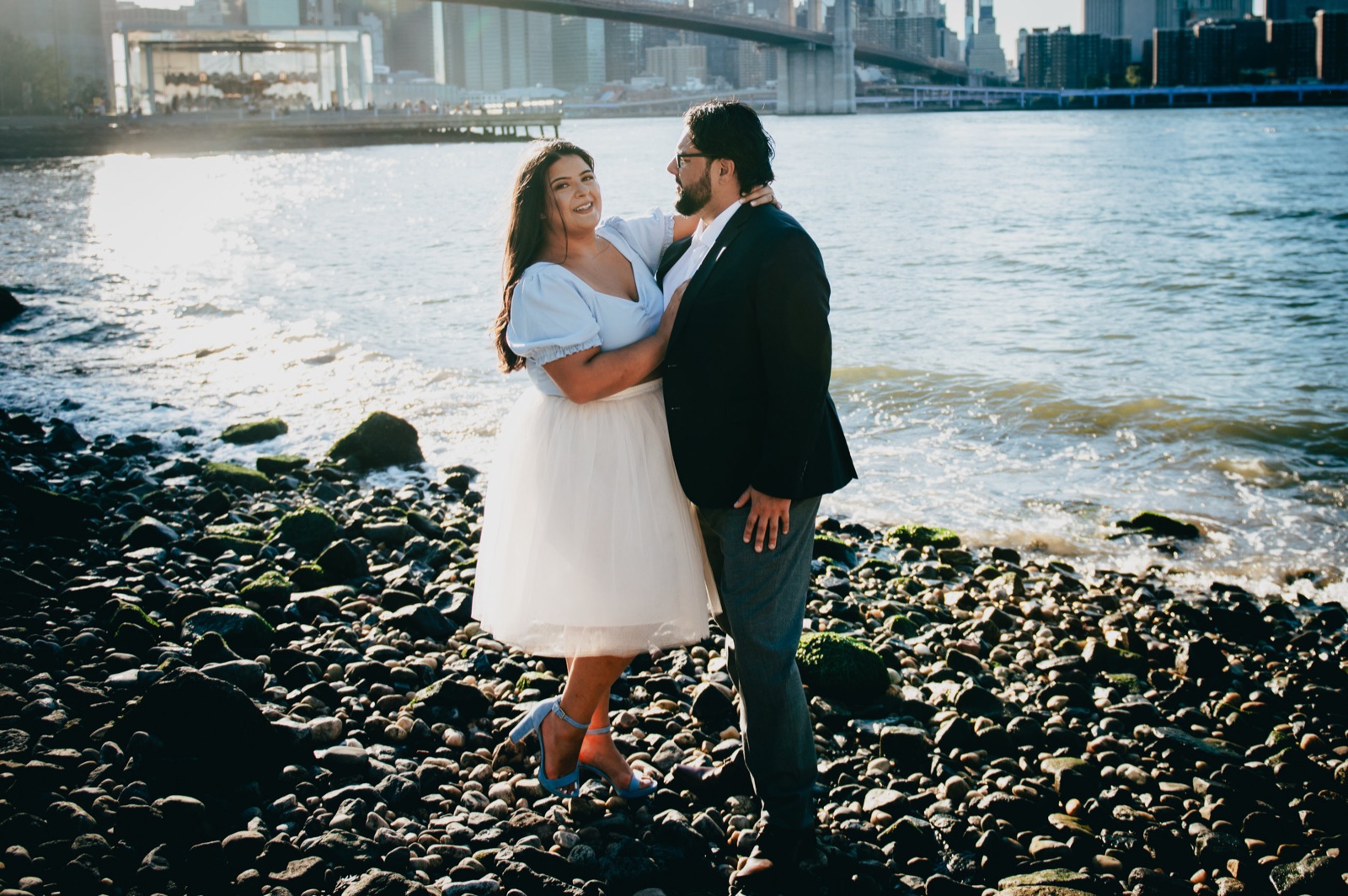 Cindy and Matt during their engagement session, photograph 9 of 15