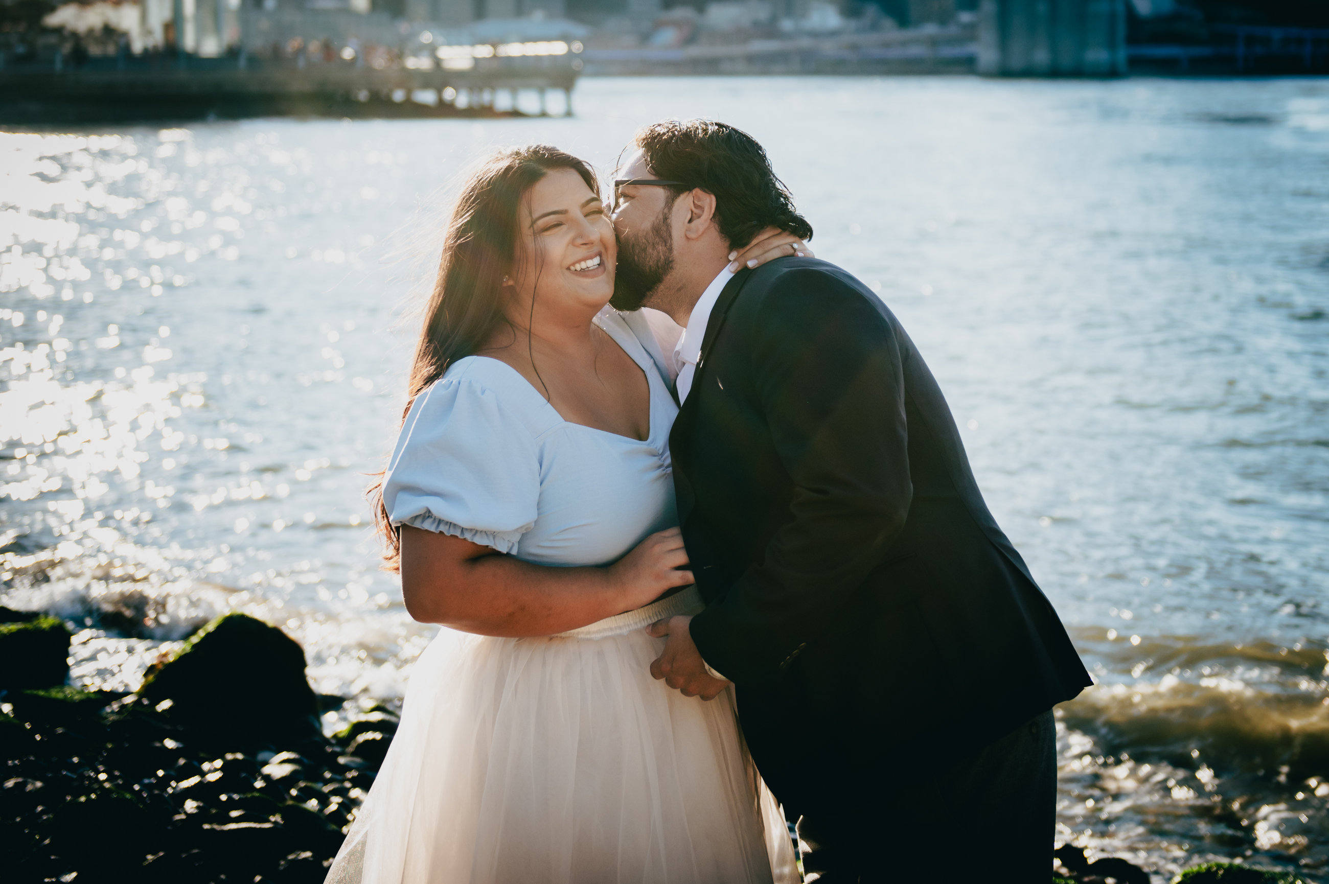 Cindy and Matt during their engagement session, photograph 10 of 15