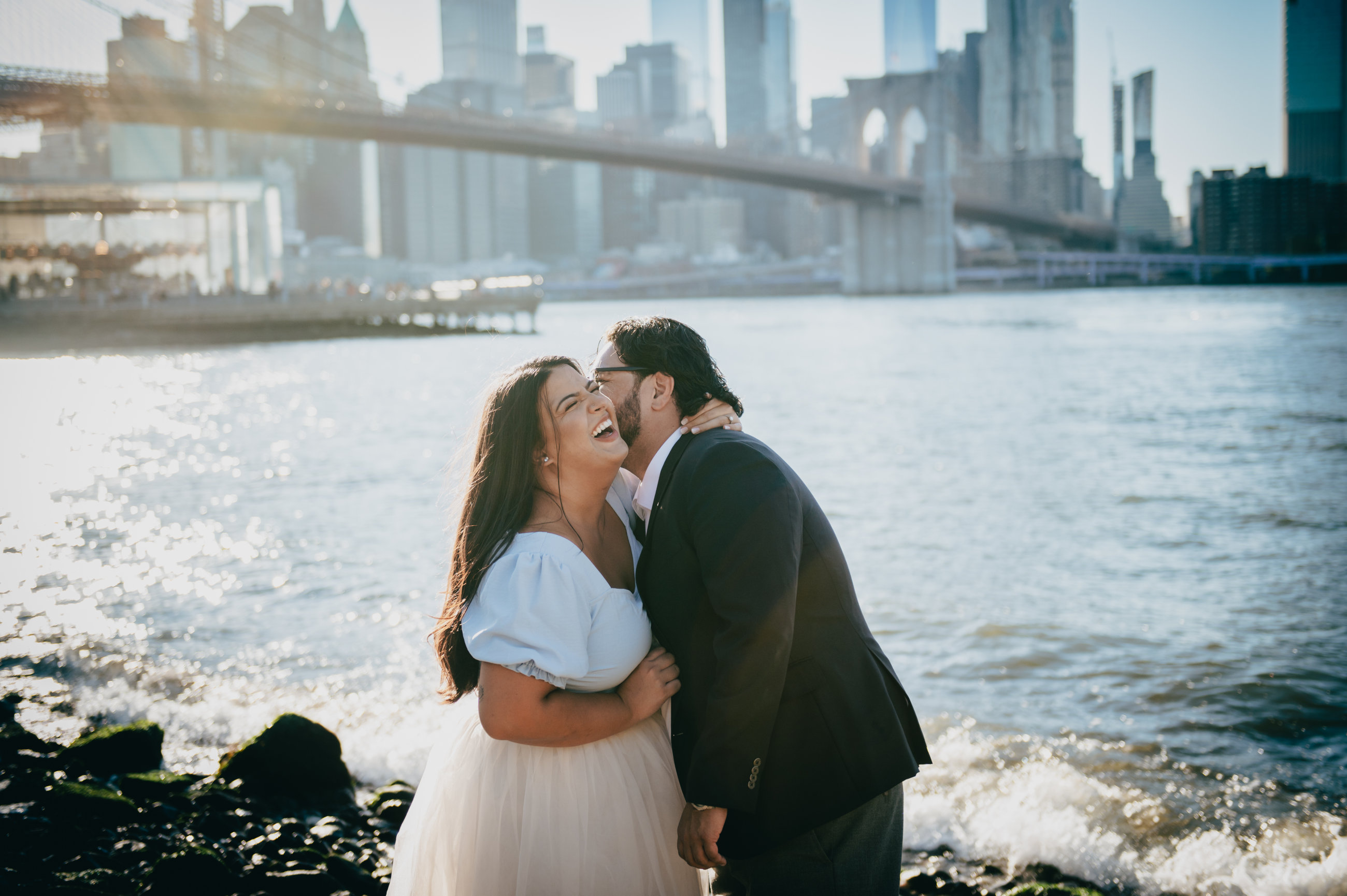 Cindy and Matt during their engagement session, photograph 11 of 15