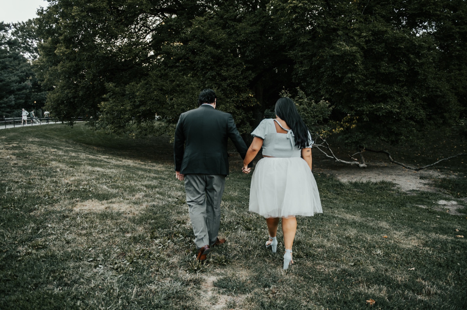 Cindy and Matt during their engagement session, photograph 12 of 15