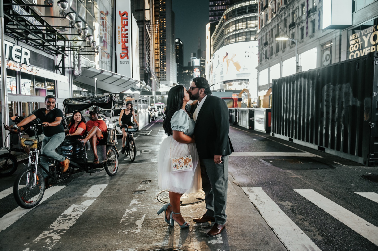 Cindy and Matt during their engagement session