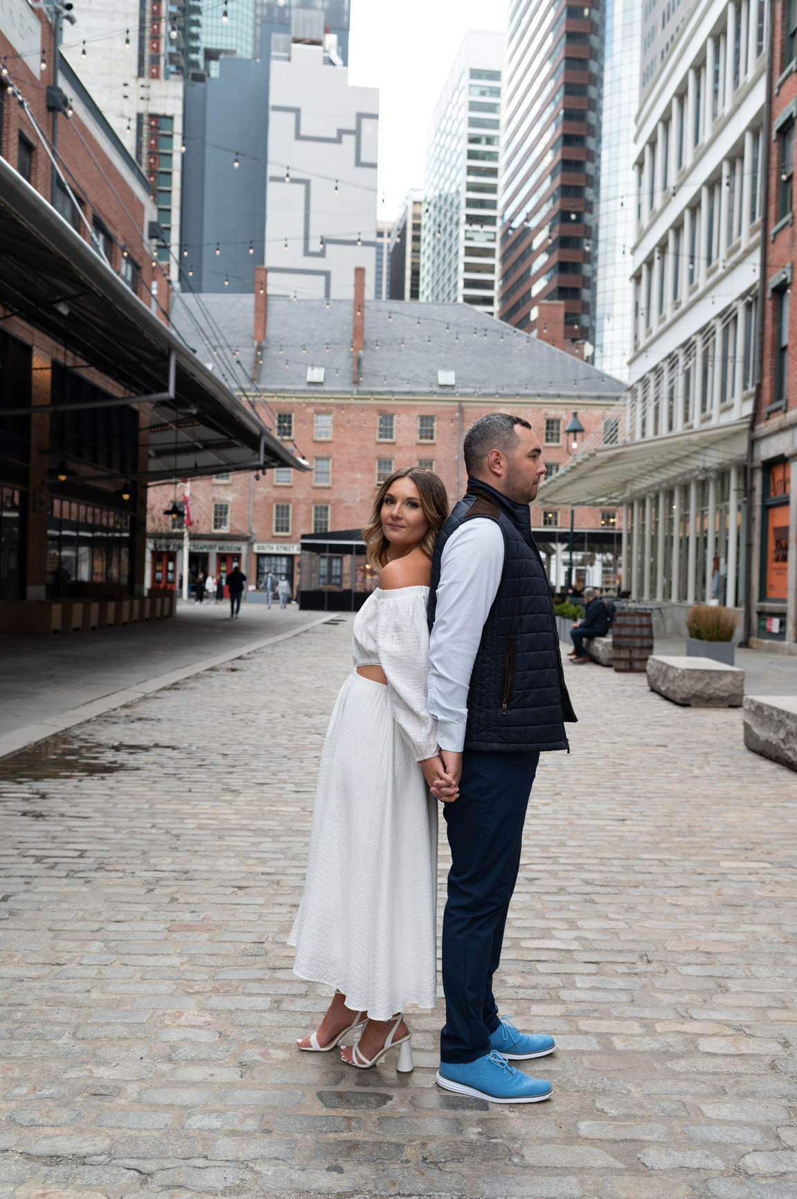Emily and Griffin during their engagement session, photograph 6 of 15