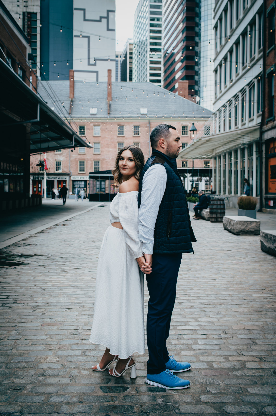 Emily and Griffin during their engagement session, photograph 7 of 15