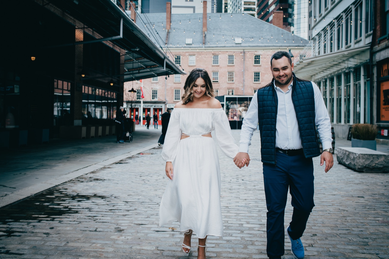 Emily and Griffin during their engagement session, photograph 12 of 15