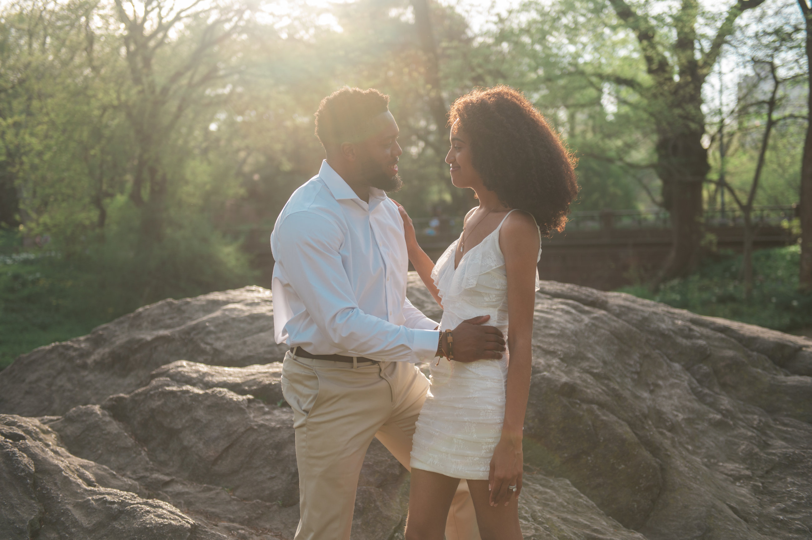 GK and Elan during their engagement session, photograph 1 of 15