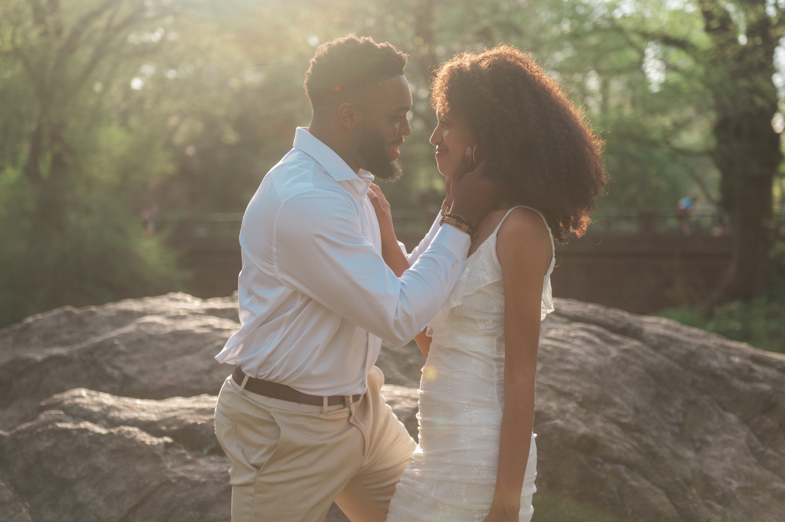 GK and Elan during their engagement session, photograph 2 of 15
