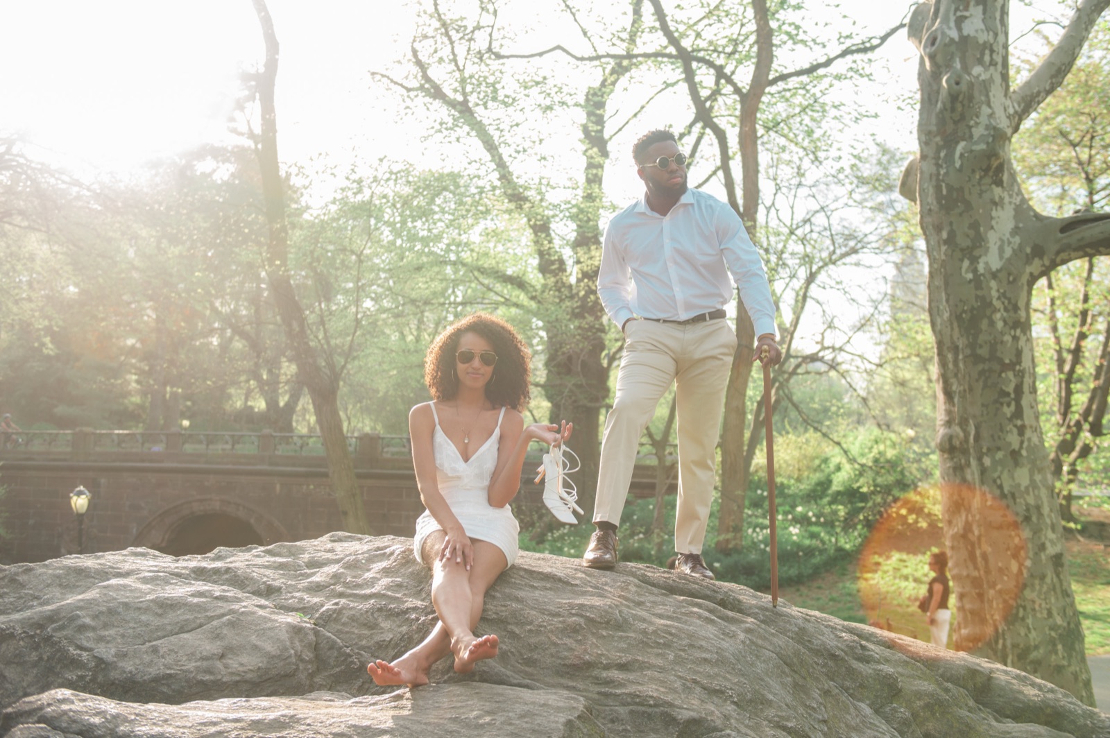 GK and Elan during their engagement session, photograph 4 of 15