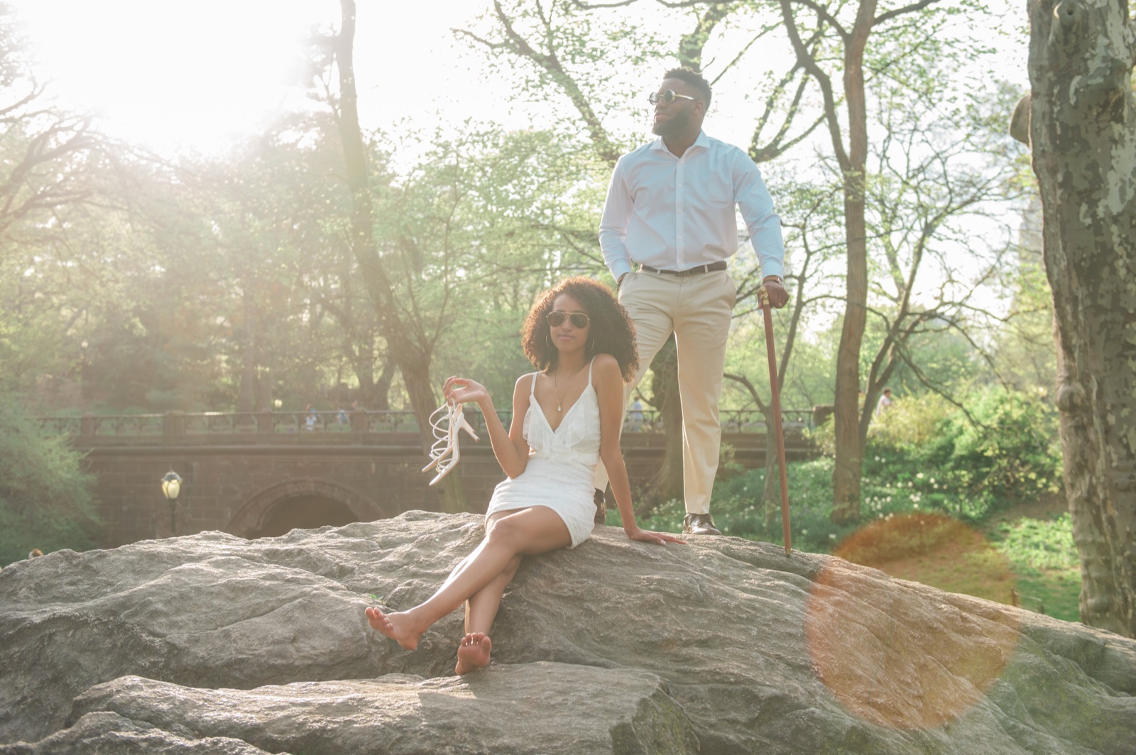 GK and Elan during their engagement session, photograph 5 of 15