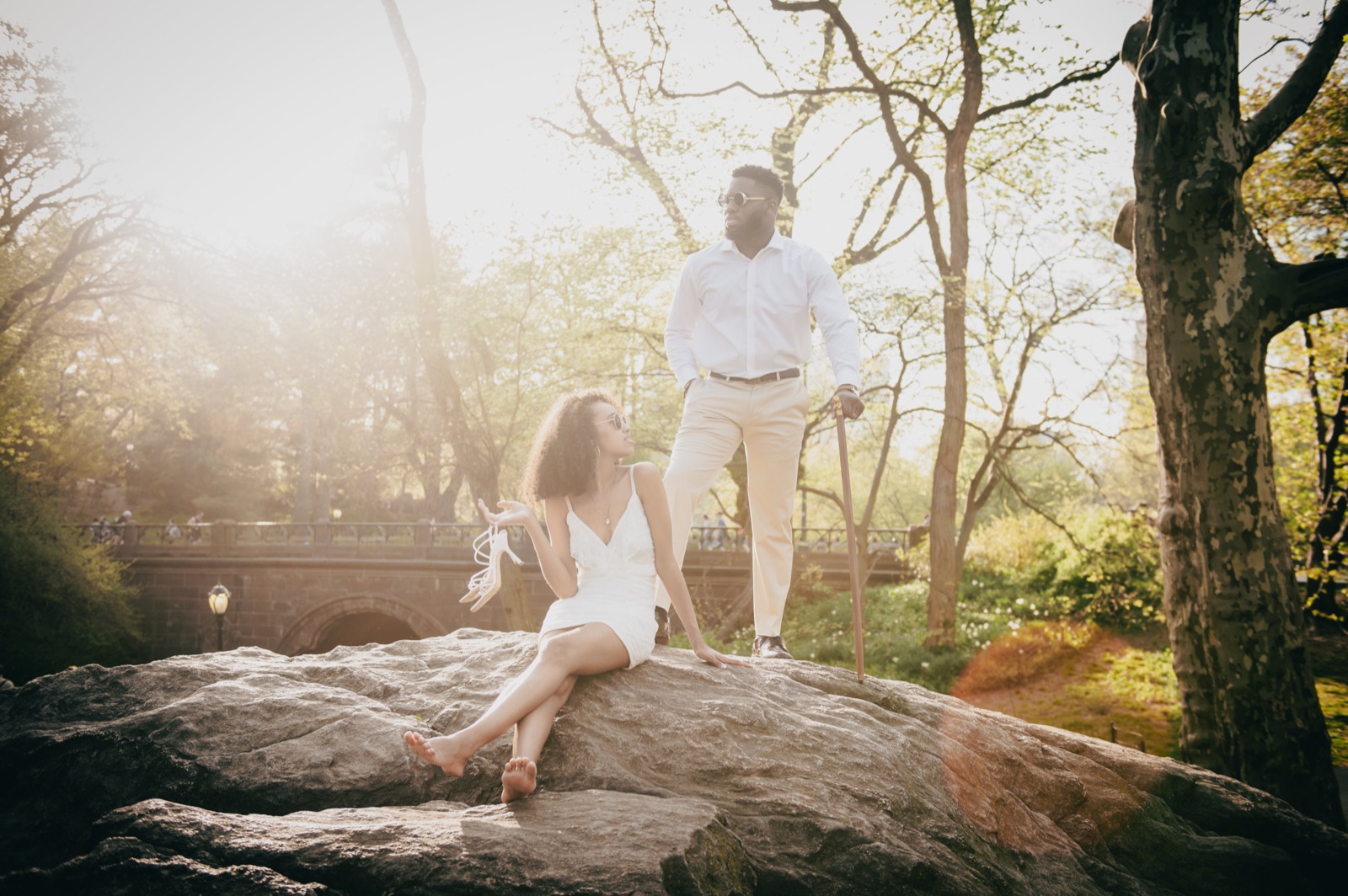 GK and Elan during their engagement session, photograph 7 of 15