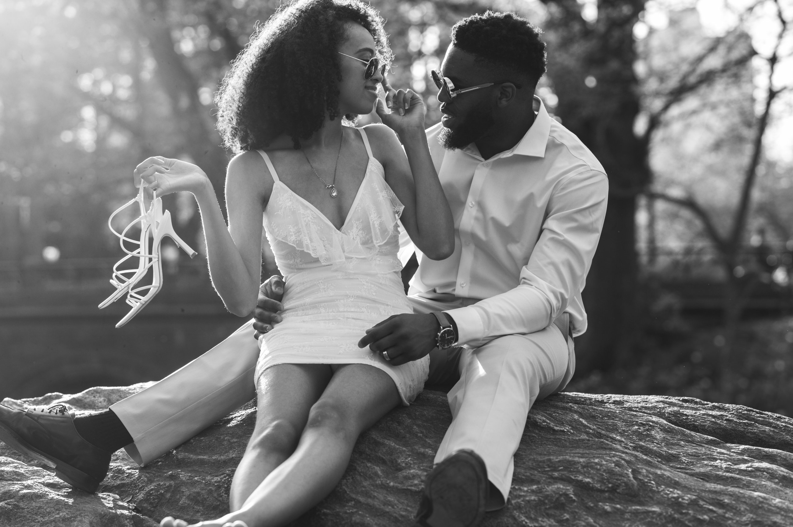 GK and Elan during their engagement session, photograph 8 of 15