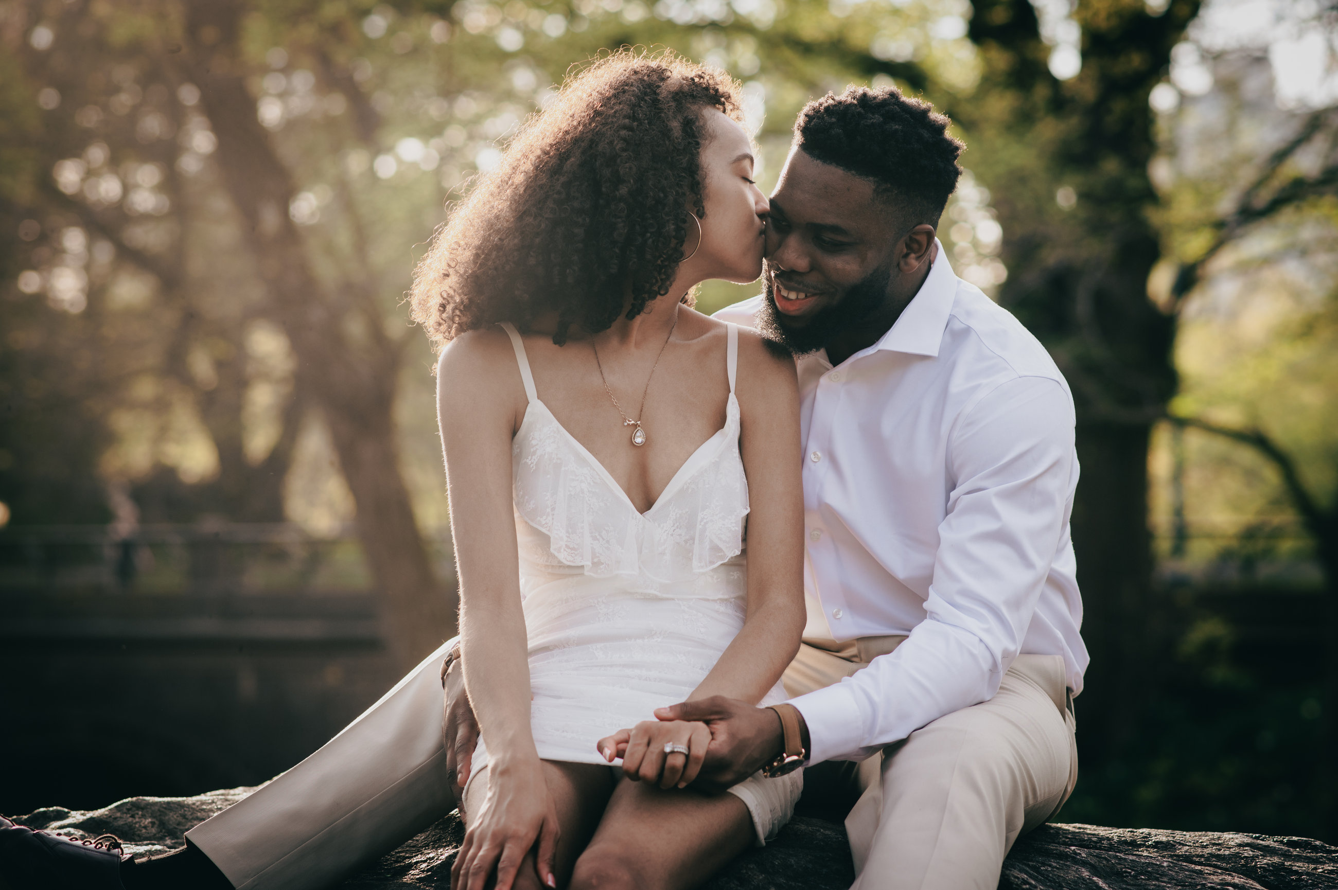 GK and Elan during their engagement session, photograph 12 of 15
