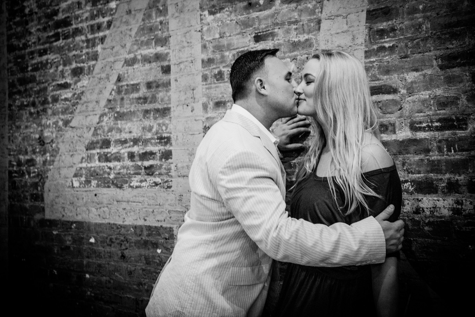 Jackie and Jay during their engagement session, photograph 14 of 15