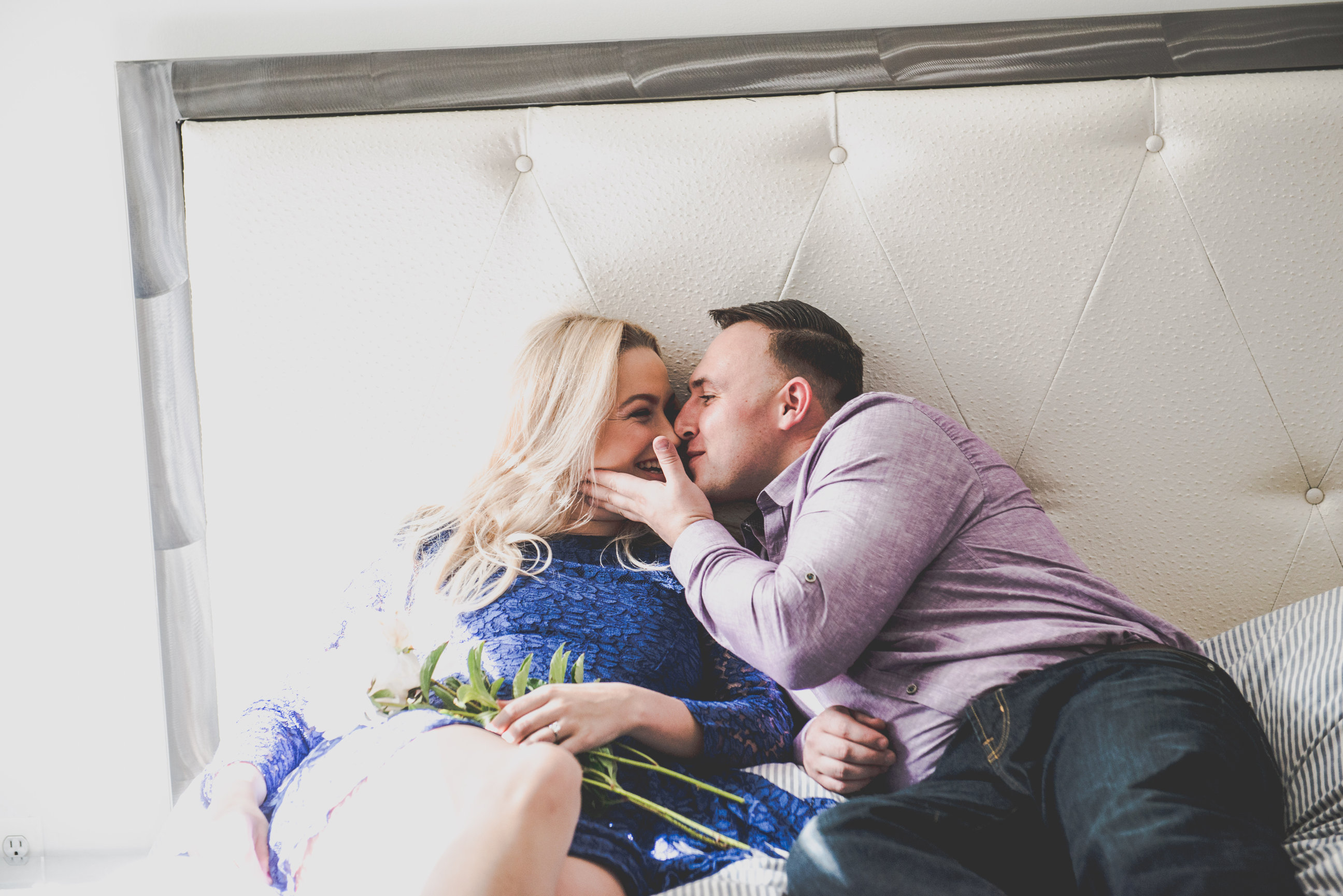Jackie and Jay during their engagement session
