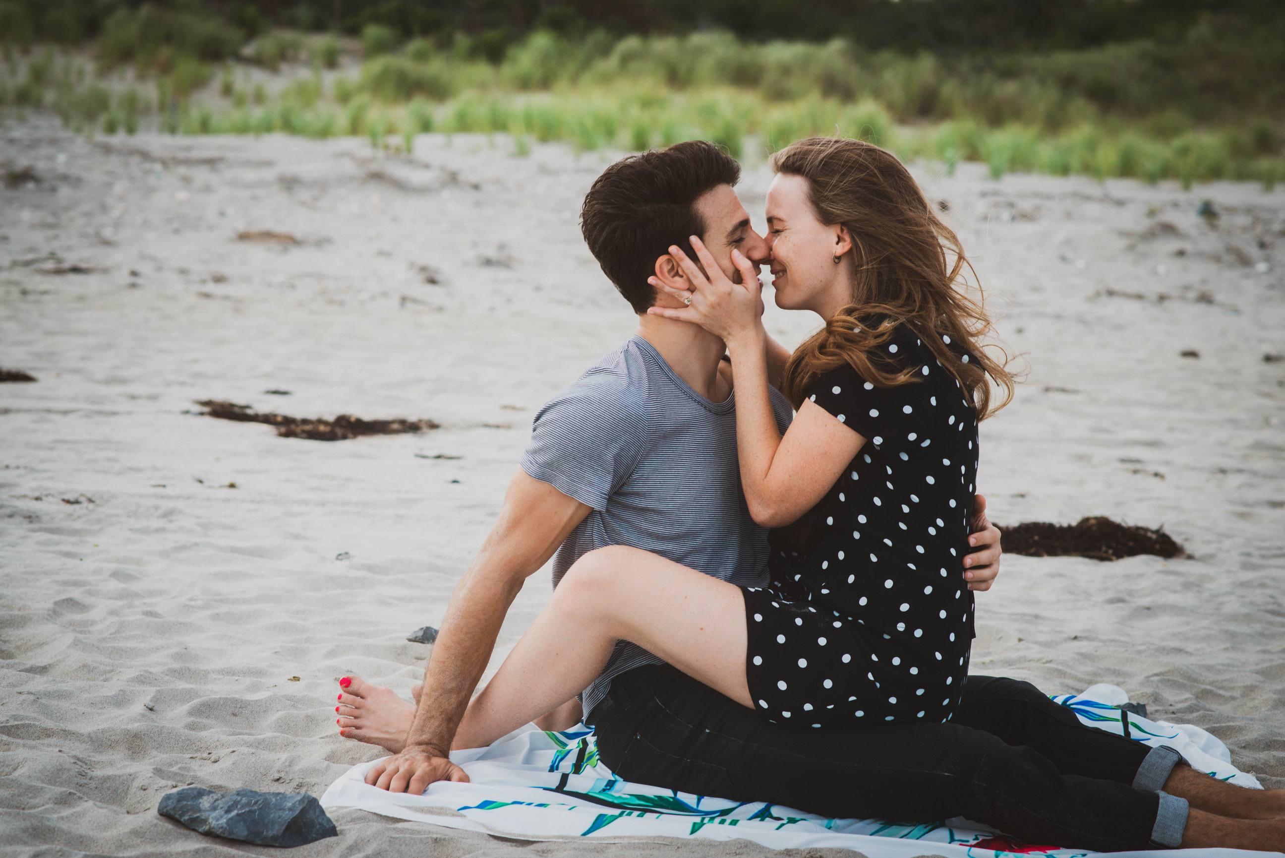 Laura and Bobby during their engagement session, photograph 10 of 15