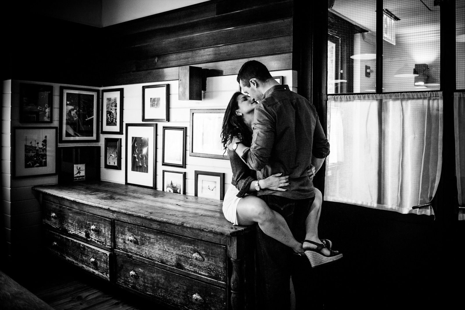 Lauren and Justin during their engagement session, photograph 3 of 15