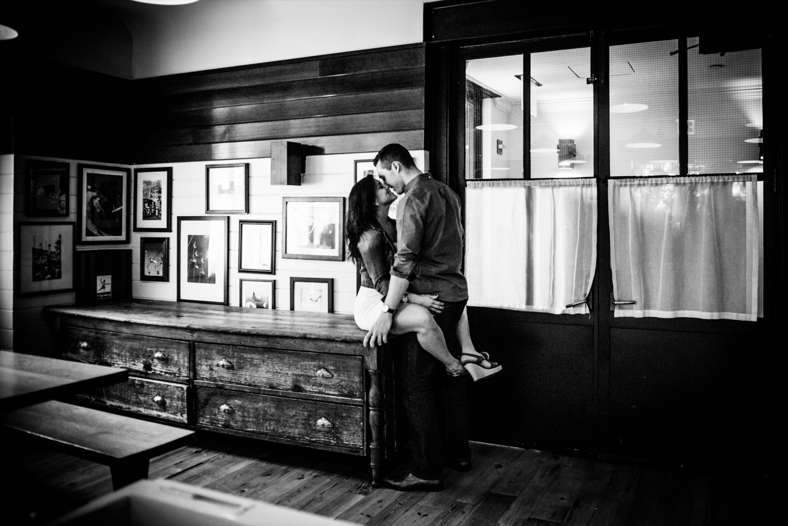 Lauren and Justin during their engagement session, photograph 7 of 15