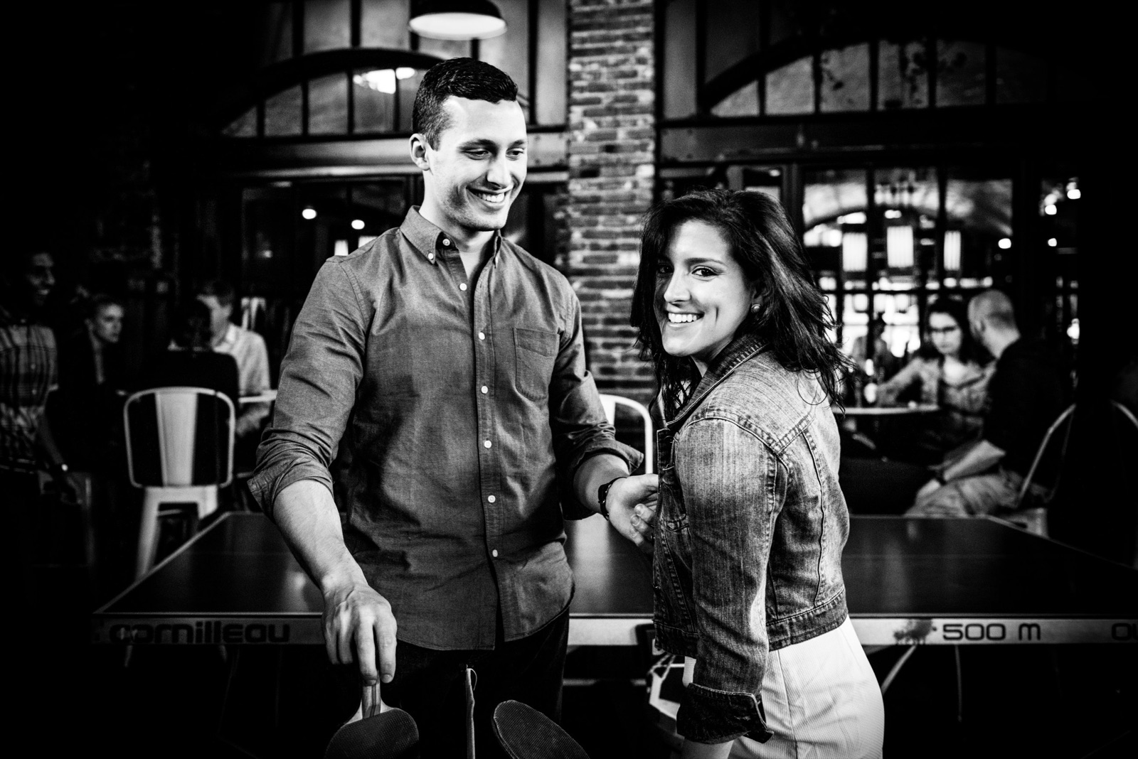 Lauren and Justin during their engagement session, photograph 9 of 15