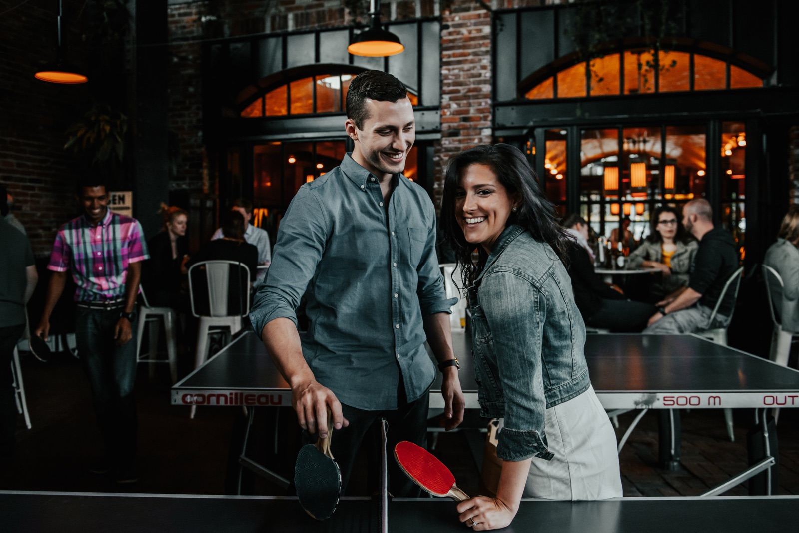 Lauren and Justin during their engagement session, photograph 10 of 15