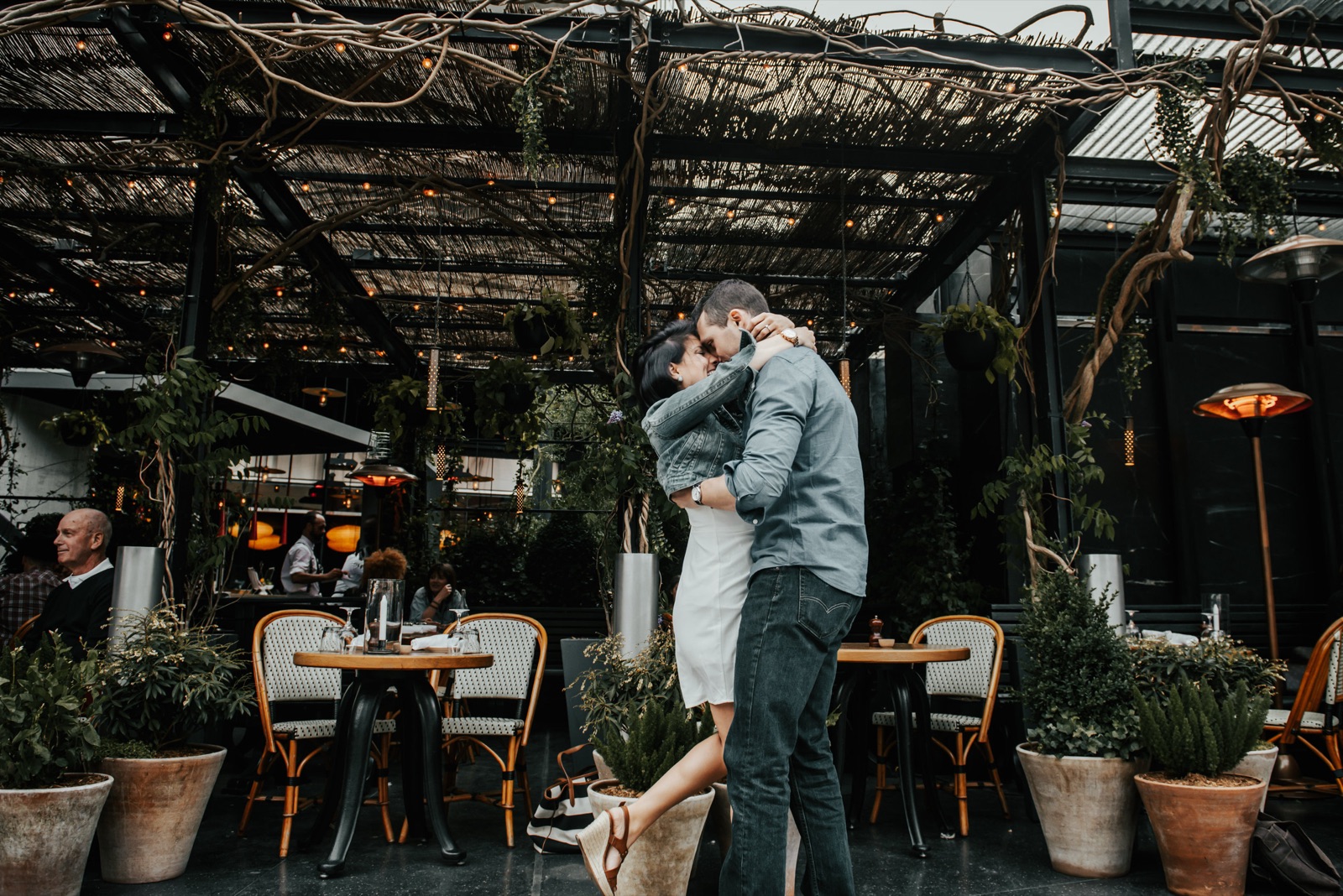Lauren and Justin during their engagement session, photograph 12 of 15