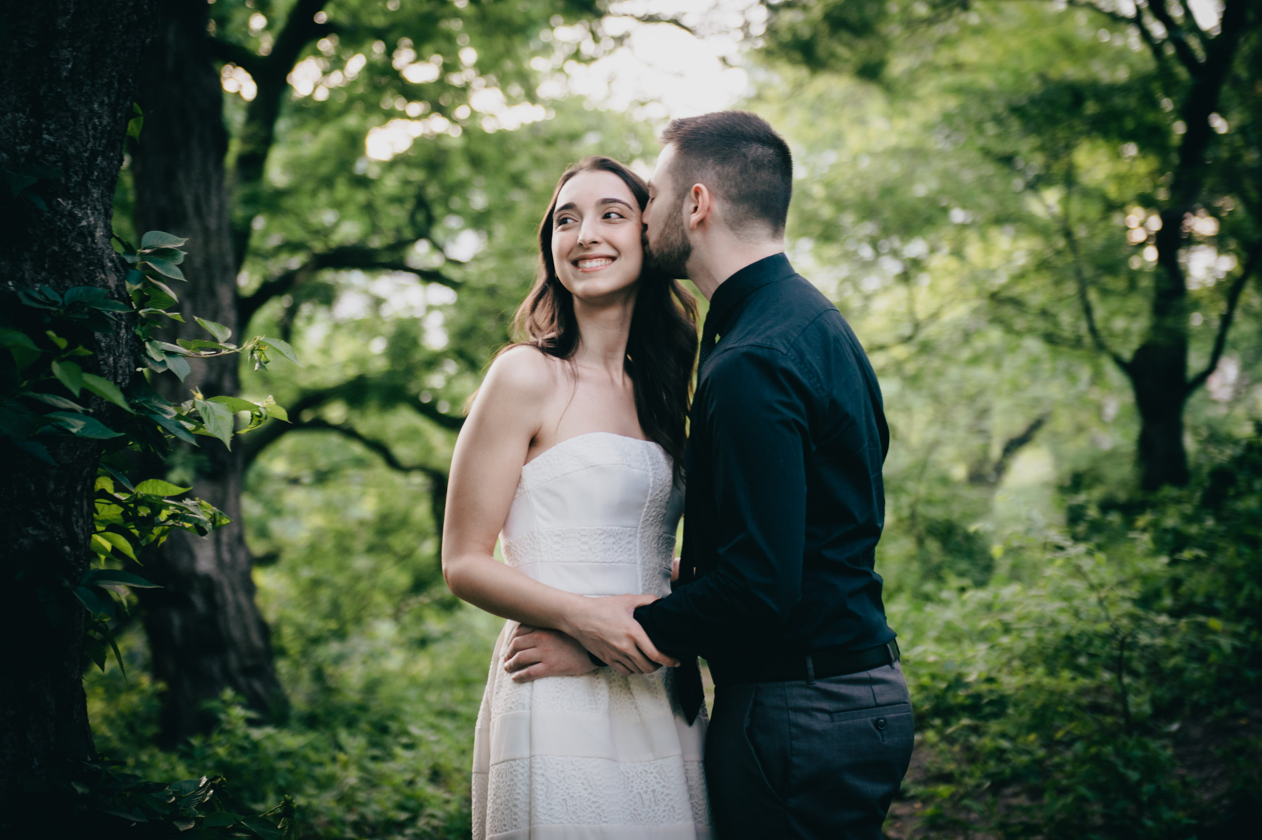 Romy and Vince during their engagement session, photograph 1 of 15