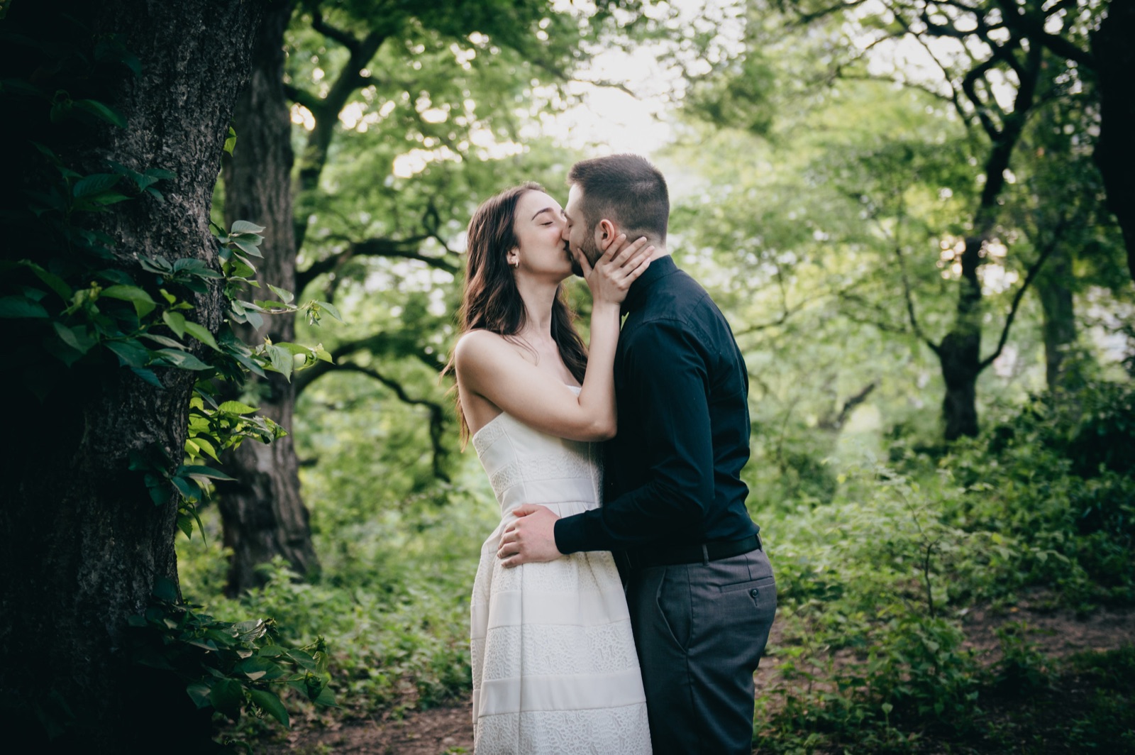 Romy and Vince during their engagement session, photograph 2 of 15