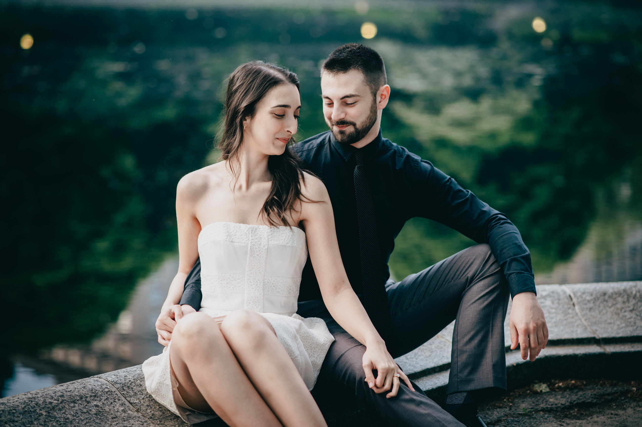 Romy and Vince during their engagement session, photograph 4 of 15