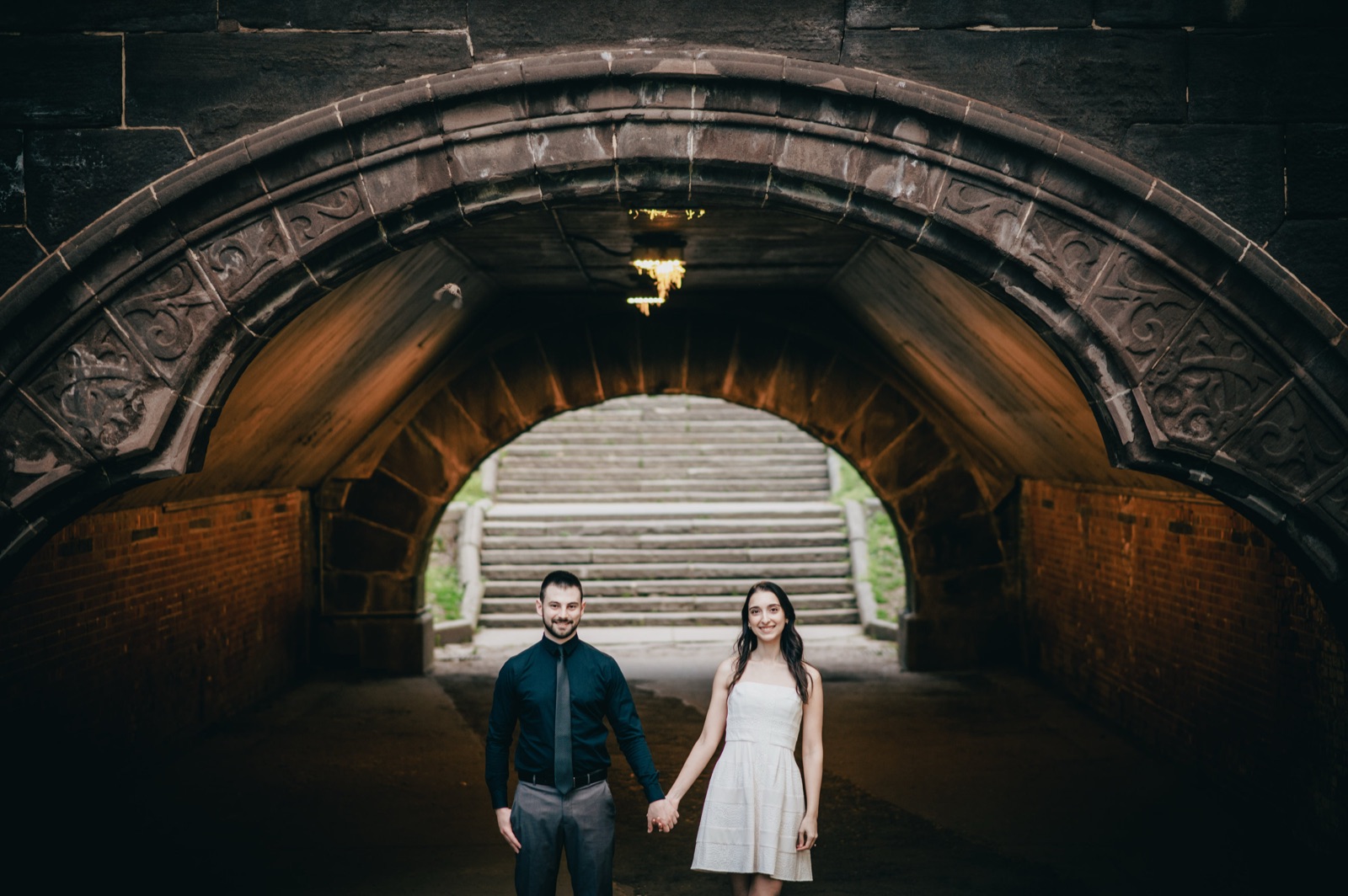 Romy and Vince during their engagement session, photograph 6 of 15